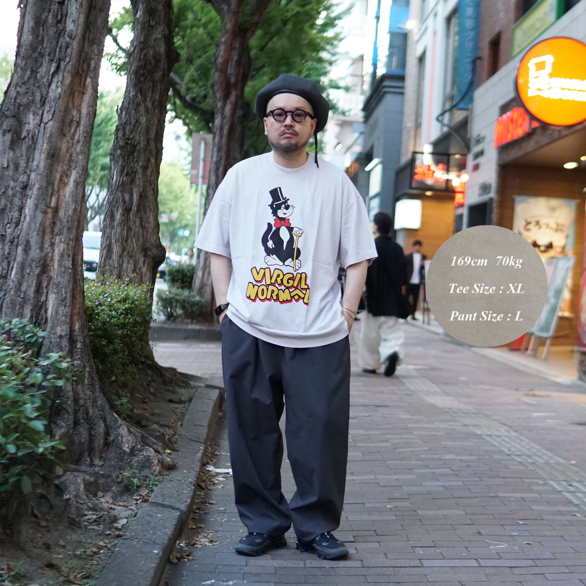 VN246 | SNOOTY MOONEY | Color:Light Silver【VIRGIL NORMAL_ヴァージルノーマル】【ネコポス選択可能】