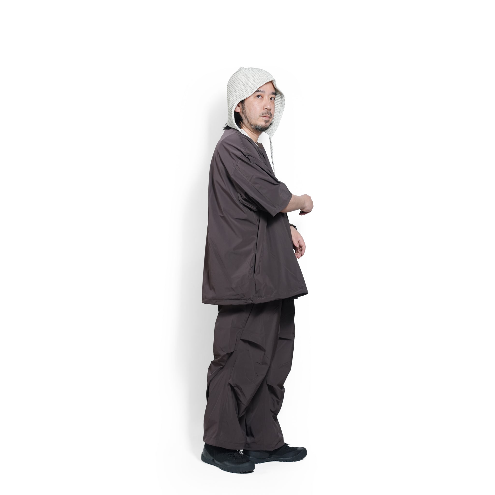 _163 – Dark Brown |バックタック フライトパンツ | UNTRACE