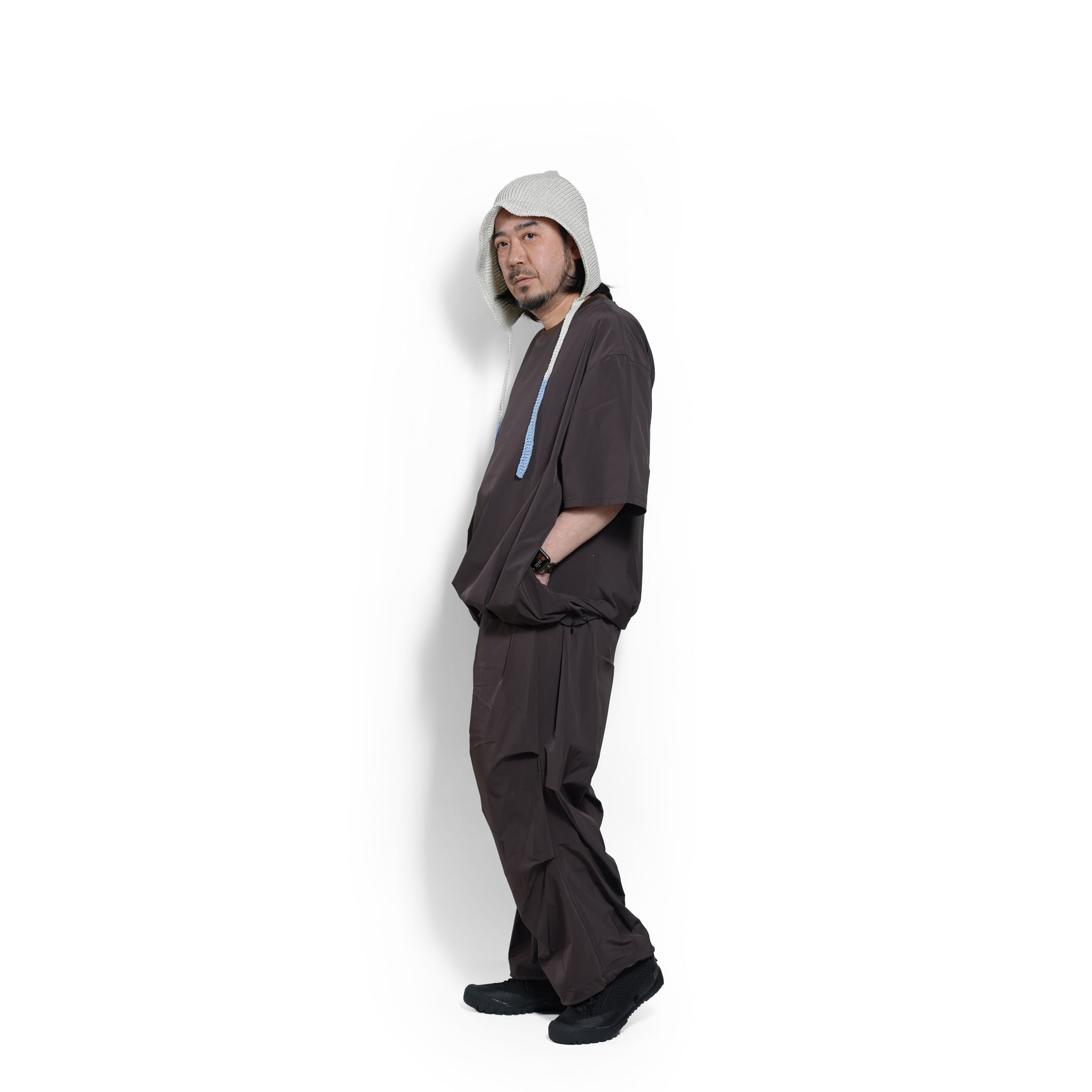 _163 – Dark Brown |バックタック フライトパンツ | UNTRACE