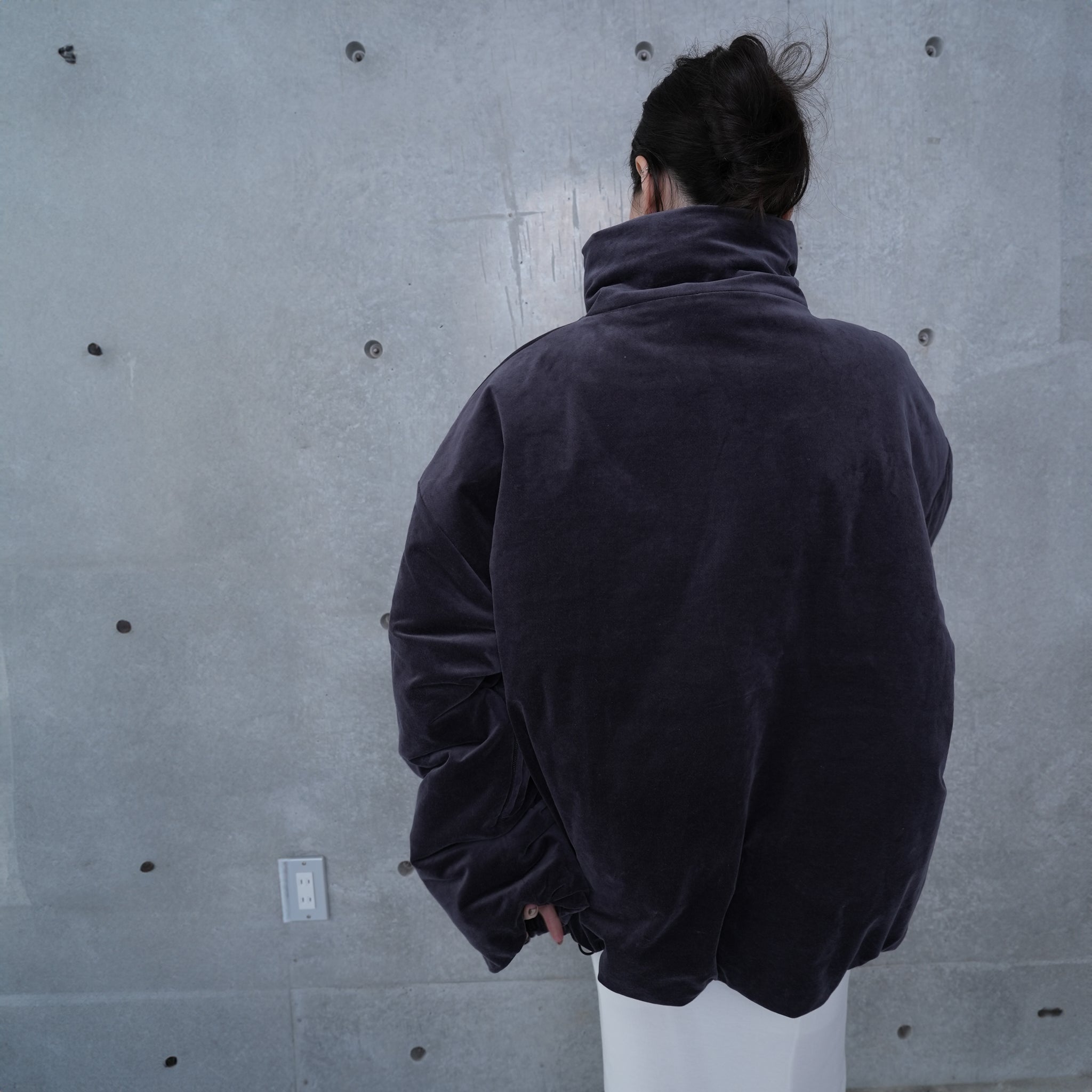 MONSTER PADDING VENT. JK | Color_Charcoal | No_252-414_charcoal【CaRouseLamBRa_ケラウズランブラ】