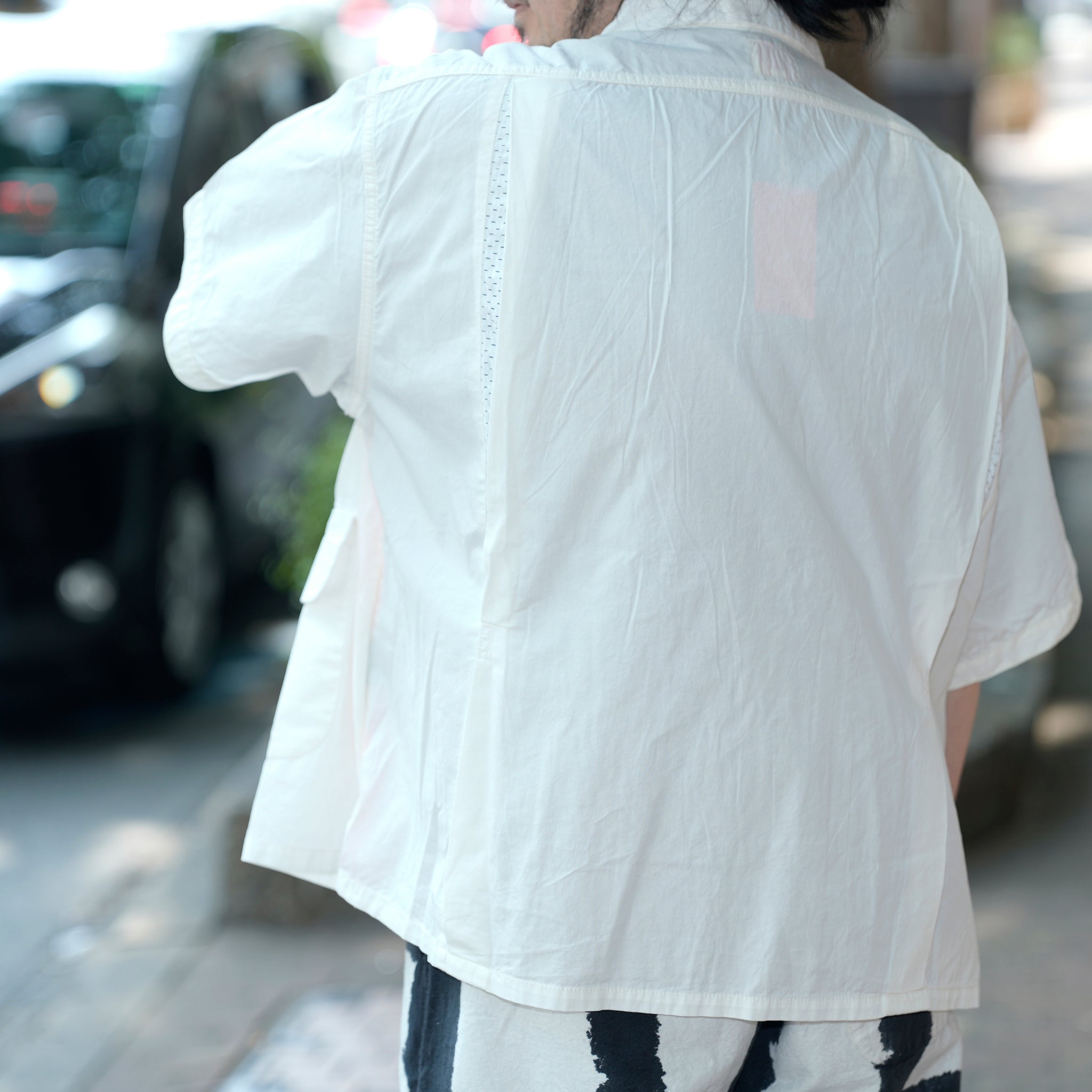 Portman | Open collar shirt | Color_White(Poplin) | No_cbc-imst-86_white(poplin)【IMPRESTORE_インプレストア】【archive】