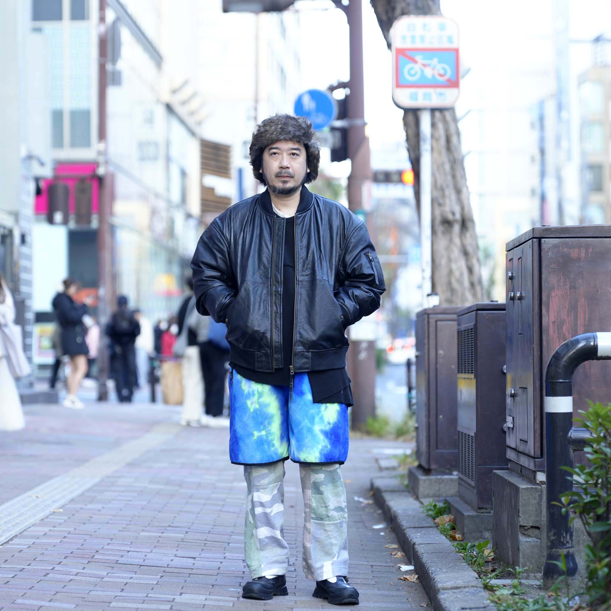 Cut Camo Patchwork Pants | MR-2507687【Mr. Remake Man】【REMAKE MODEM DESIGN_モデムデザイン】