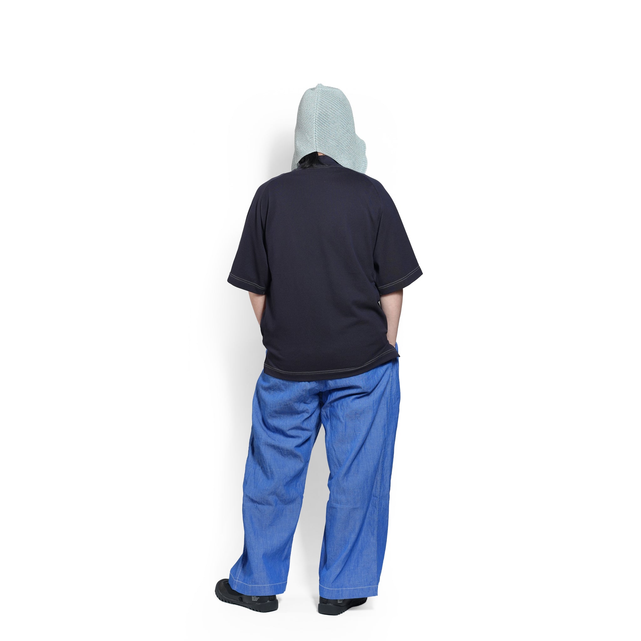 BAGS EASY WIDE PANTS-CHAMBRAY – Blue | BE-02_Blue|CATTA SHIRTS