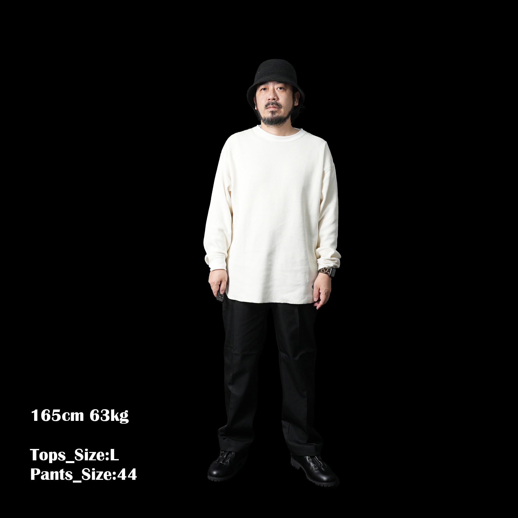 ve-2023aw03 | PANTALONE LAVORO_Long | Color:Black【VECCHI_ベッチ】