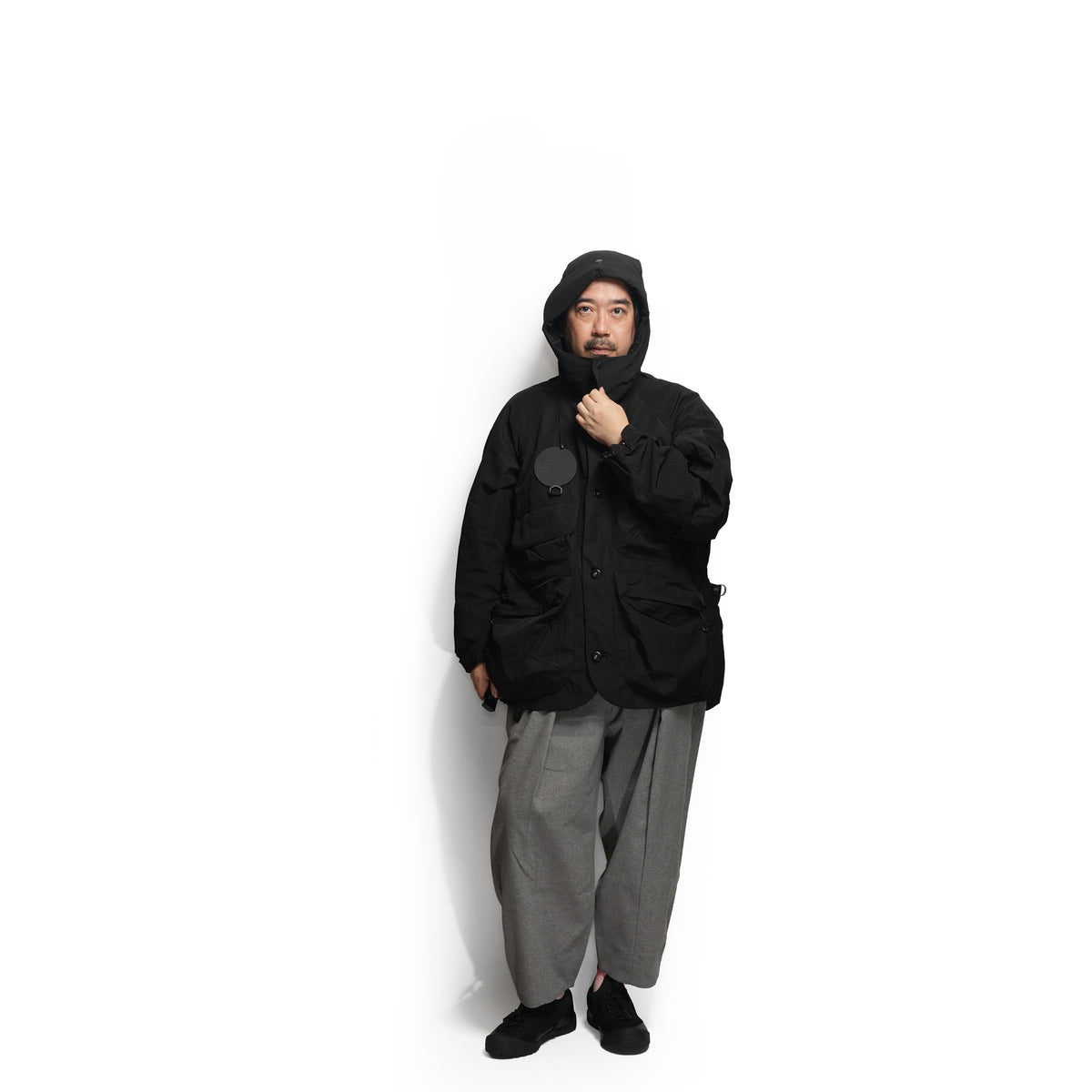 Field Hoodie Jacket – Black | NORBIT