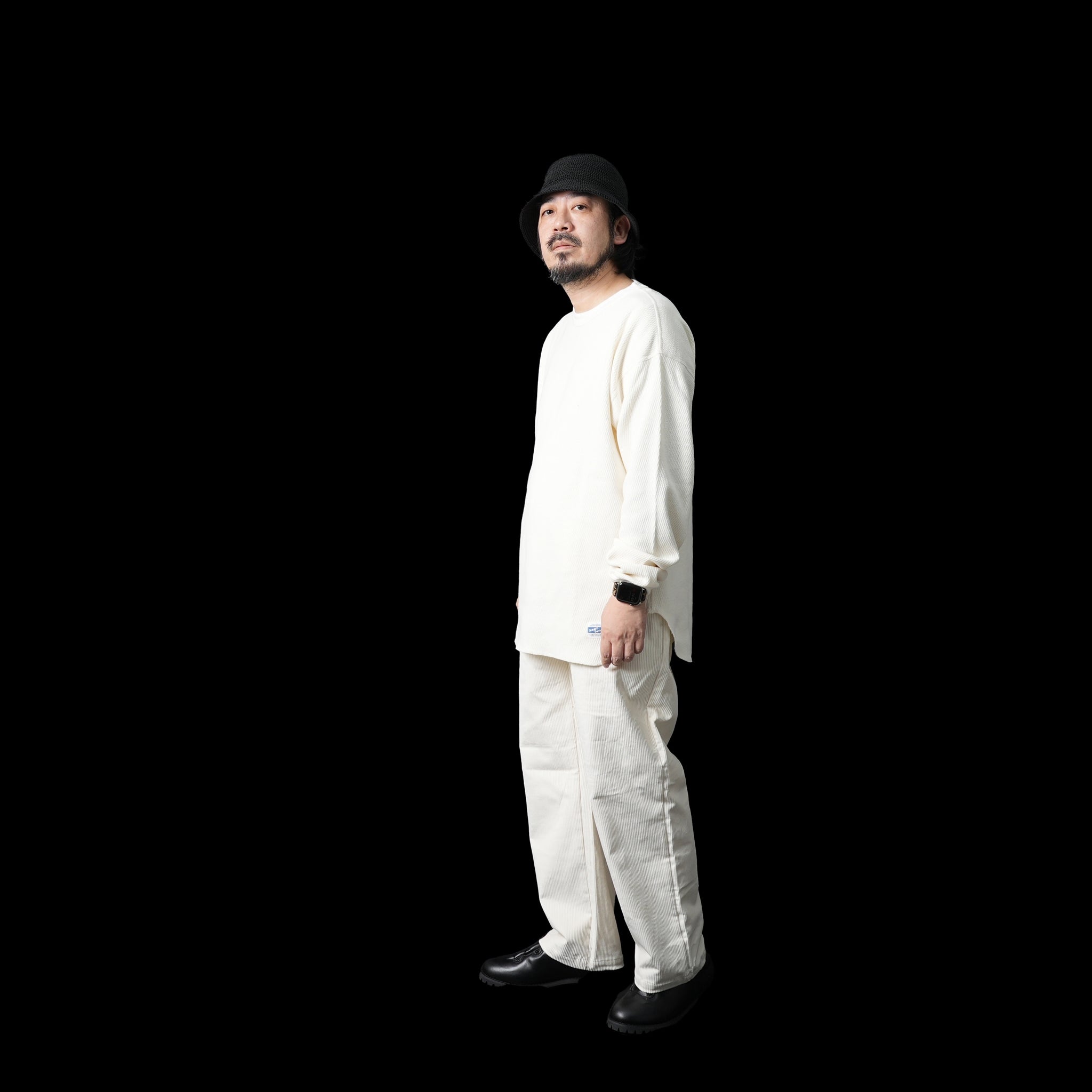 No:ve-2023aw01_cream | Name:C.Coulisse Corduroy Easy | Color:Cream【VECCHI_ベッチ】