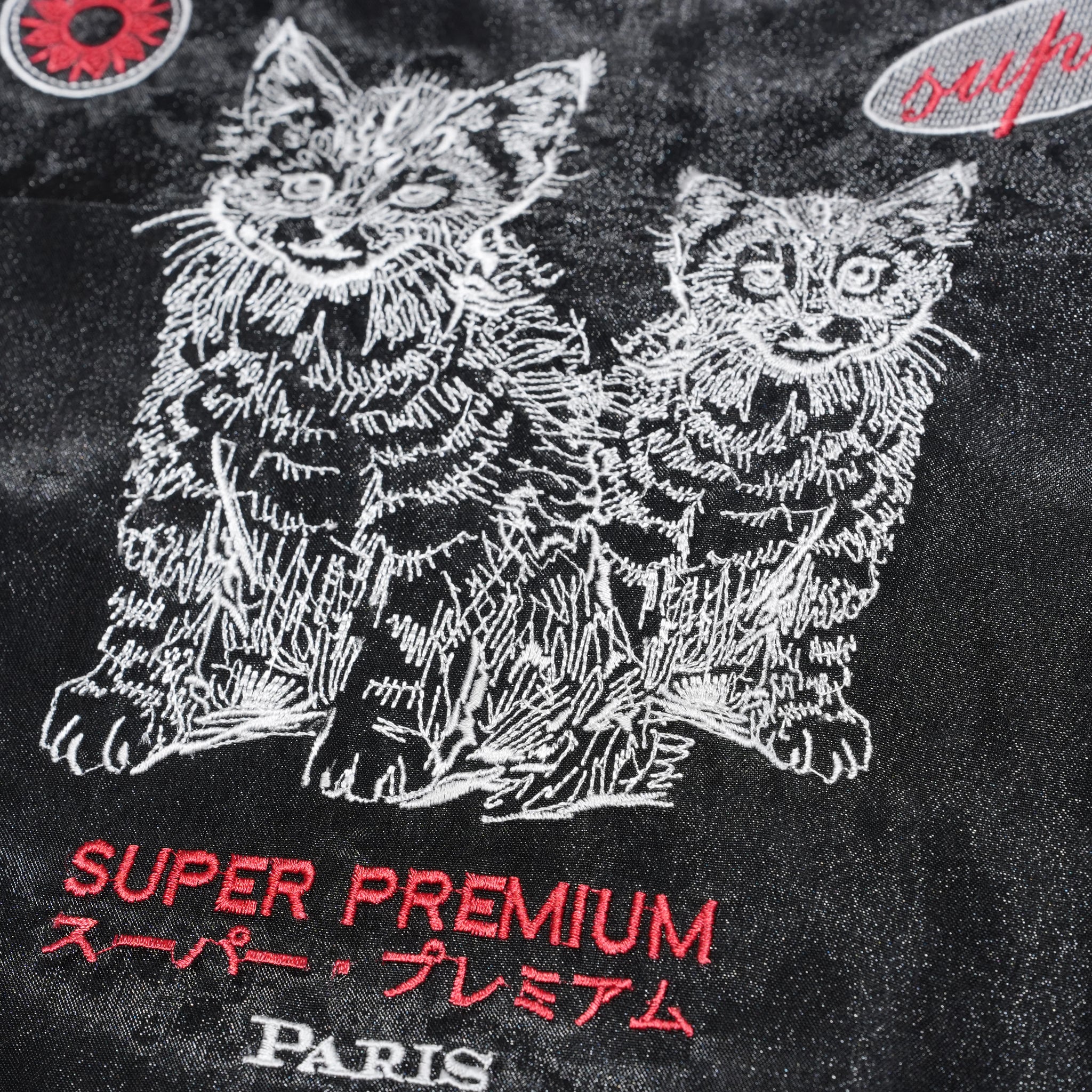 Brigitte Tanaka × The NERDYS CATS T-shirt – Black | The NERDYS