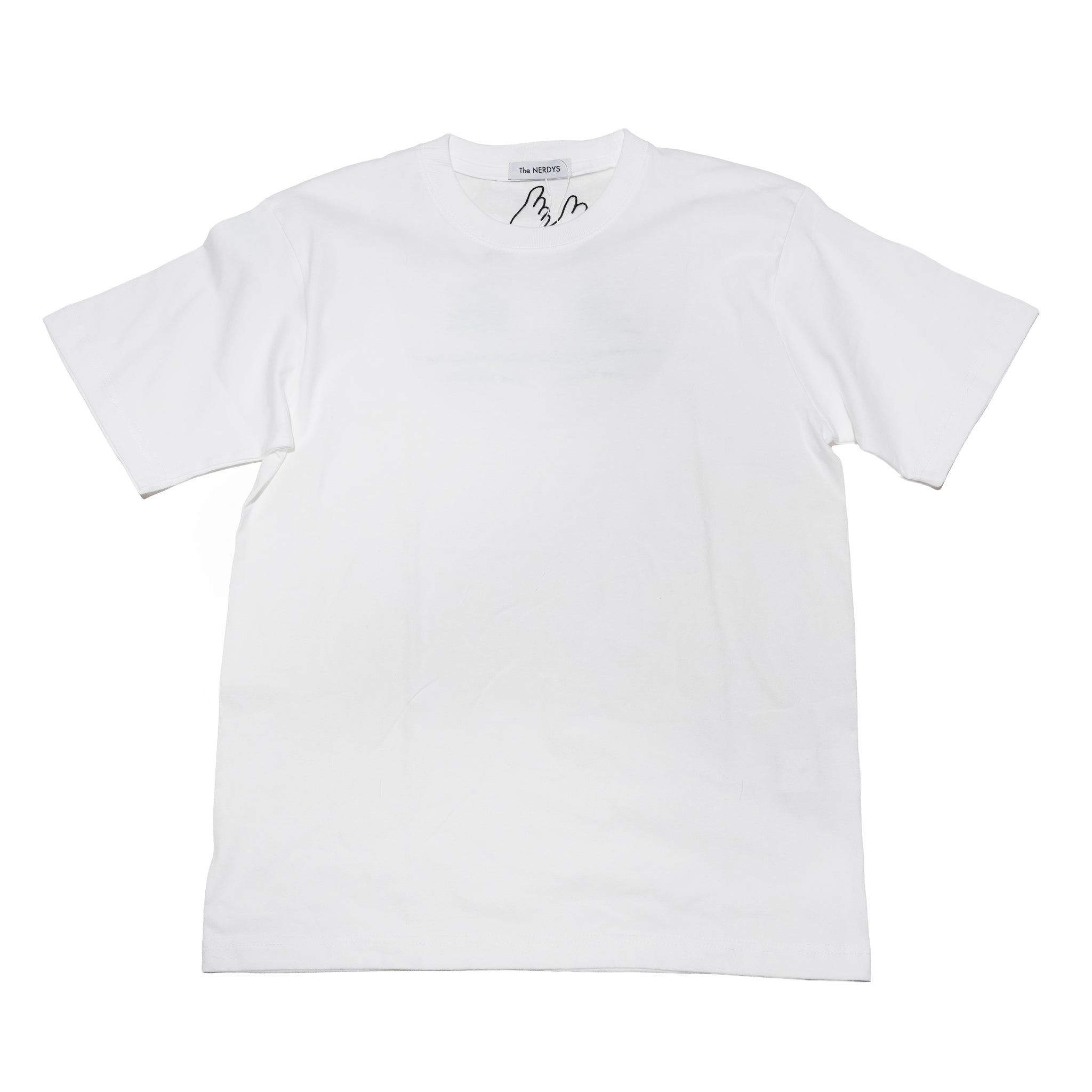 Brigitte Tanaka × The NERDYS PICASO back T-shirt – White | The NERDYS