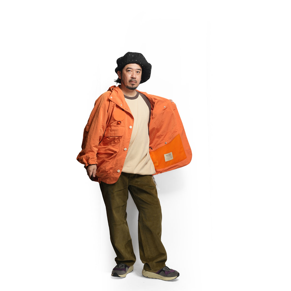 Field Hoodie Jacket – Orange | NORBIT