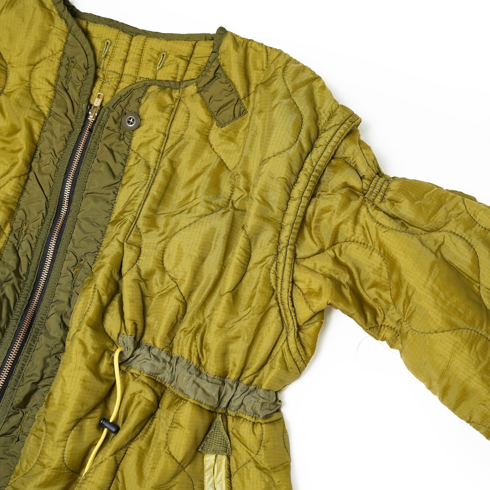 No:mate-256 | Name:ライナーシャーリングジャケット | Color:Yellow【REHERSALL_リハーズオール】