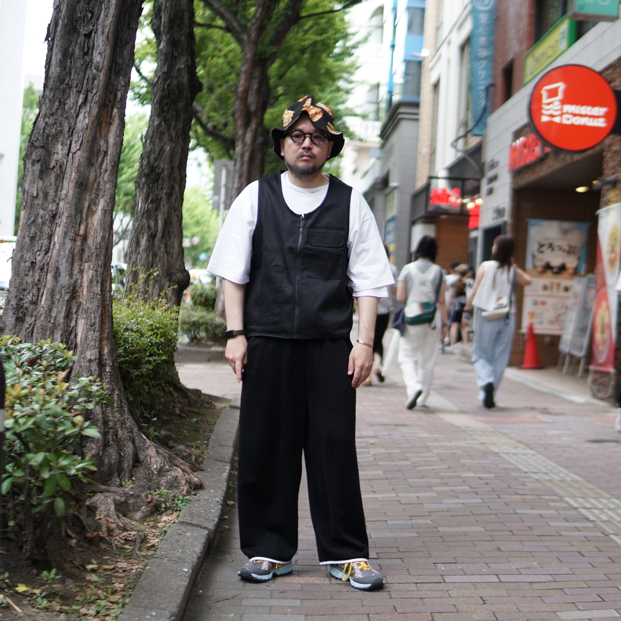 R-567 | アウトドアエプロン | Color:BK/BK  KH/BK【ROOMS_ルームス】【ネコポス選択可能】