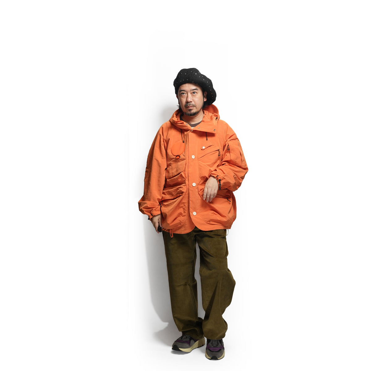 Field Hoodie Jacket – Orange | NORBIT