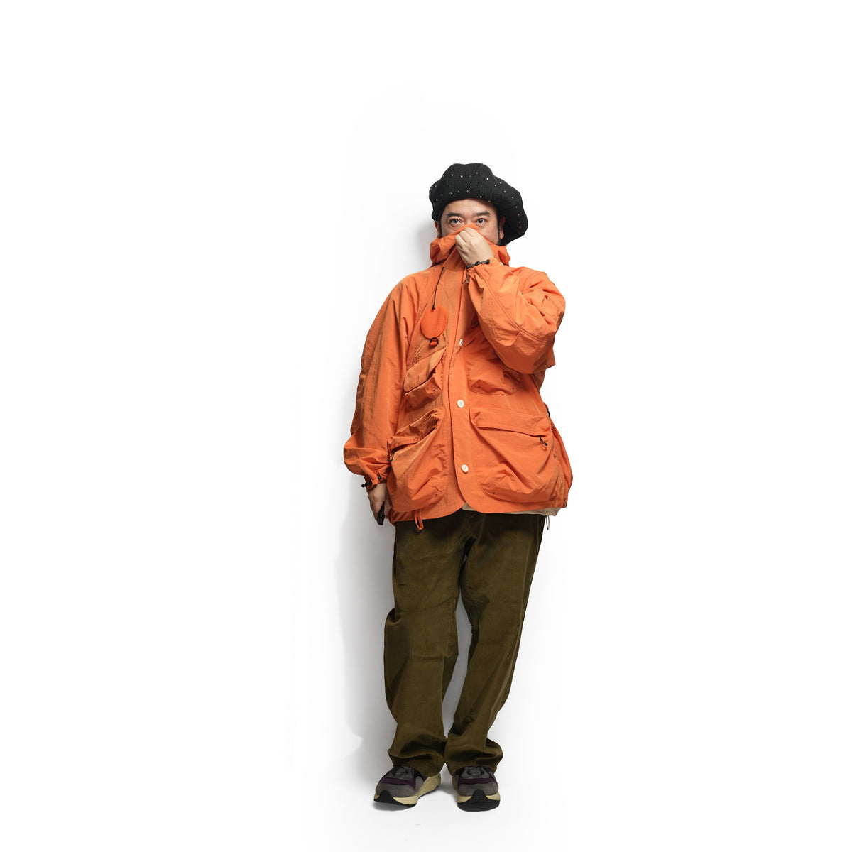 Field Hoodie Jacket – Orange | NORBIT