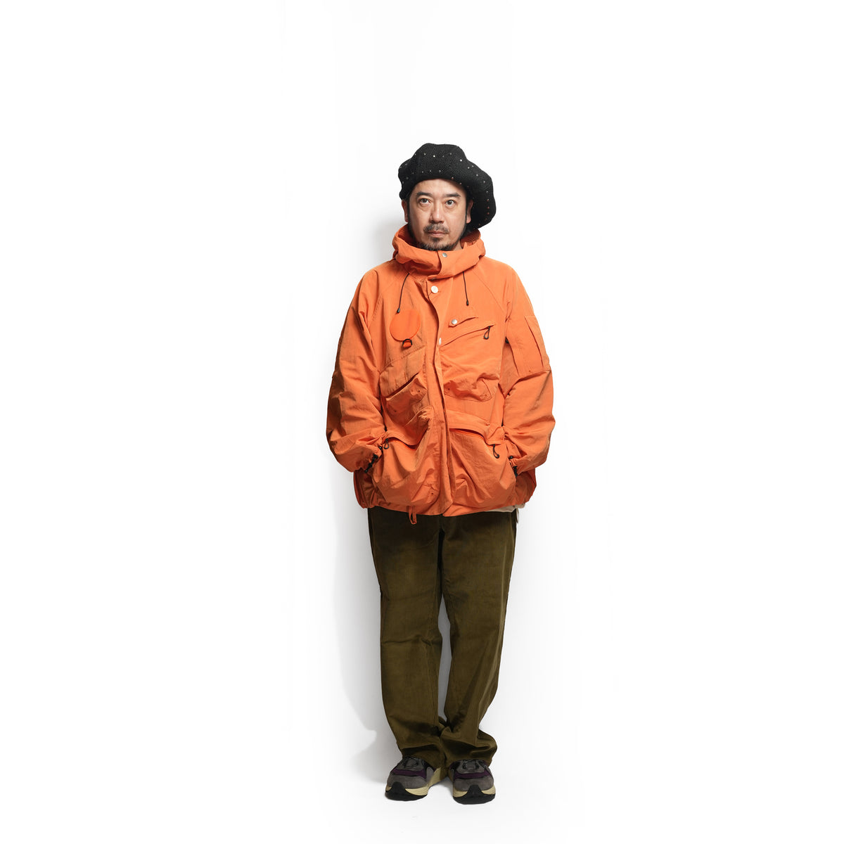 Field Hoodie Jacket – Orange | NORBIT