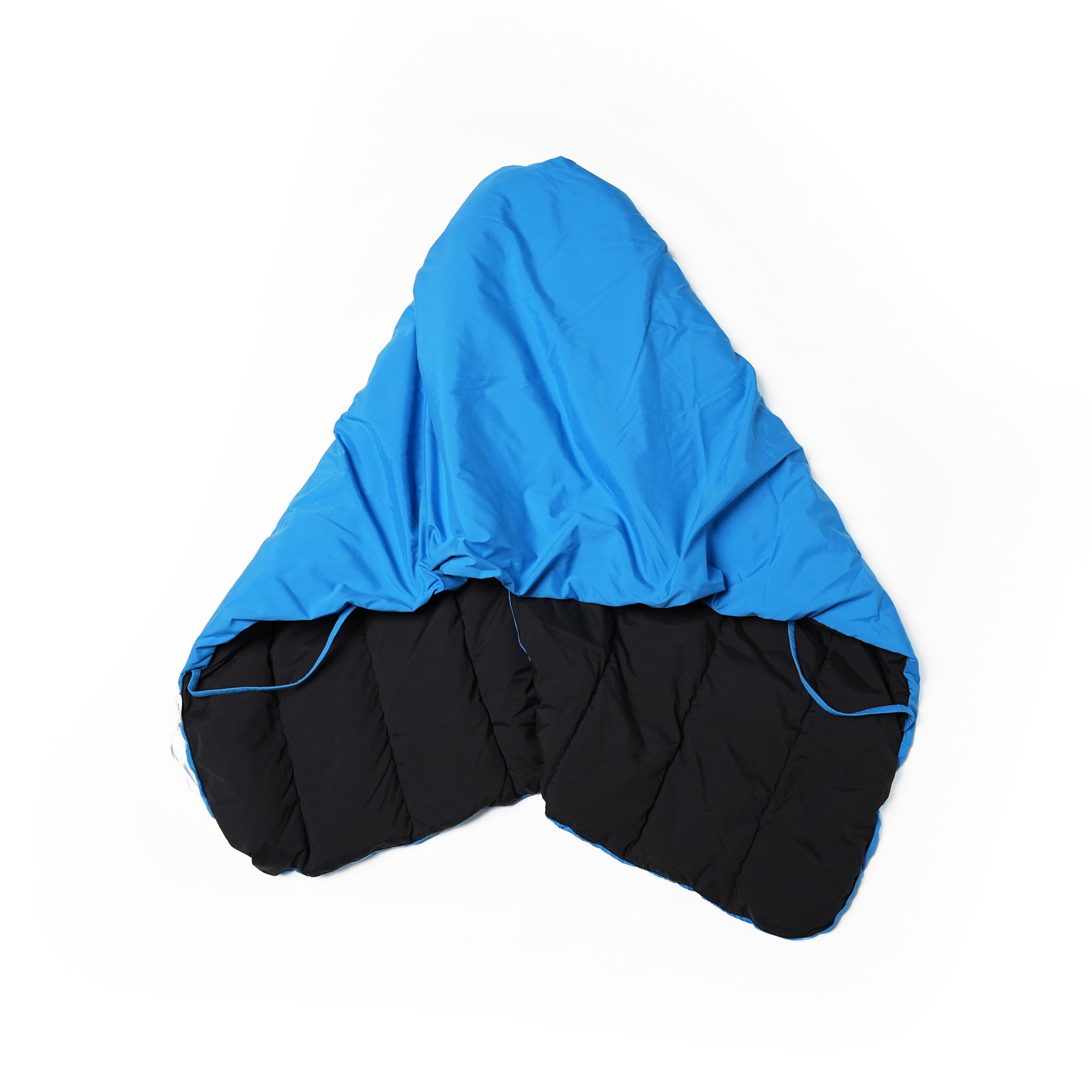 No:FEW23WAC5116b | Name:REVERSIBLE DOWN CAPE | Color:Black×Blue【MIFFEW_ミフュー】