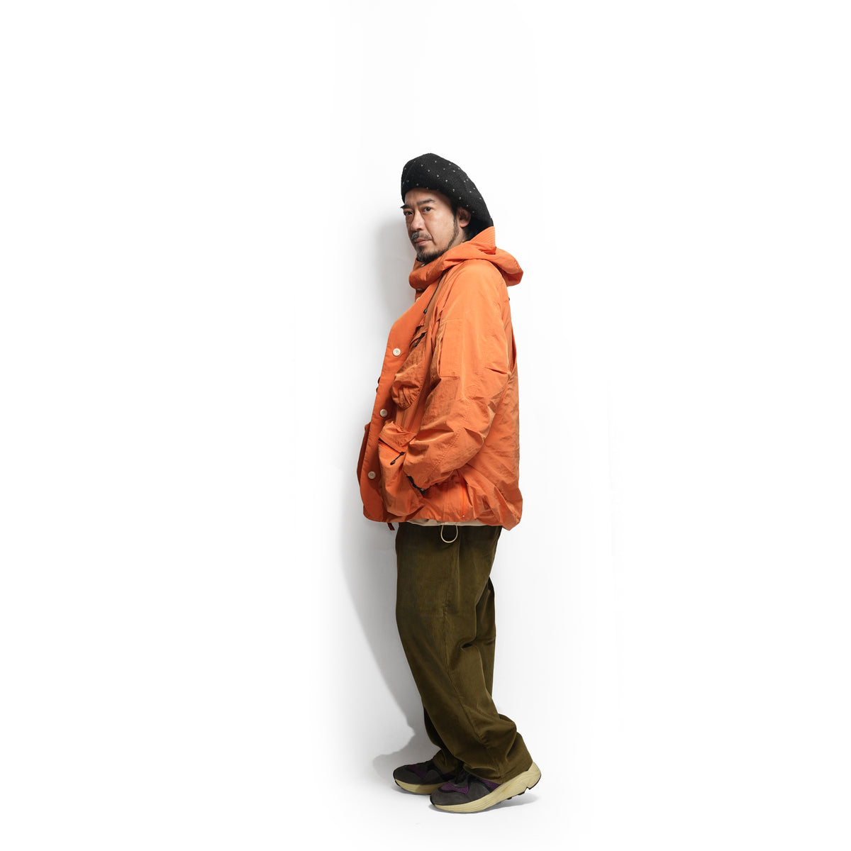 Field Hoodie Jacket – Orange | NORBIT