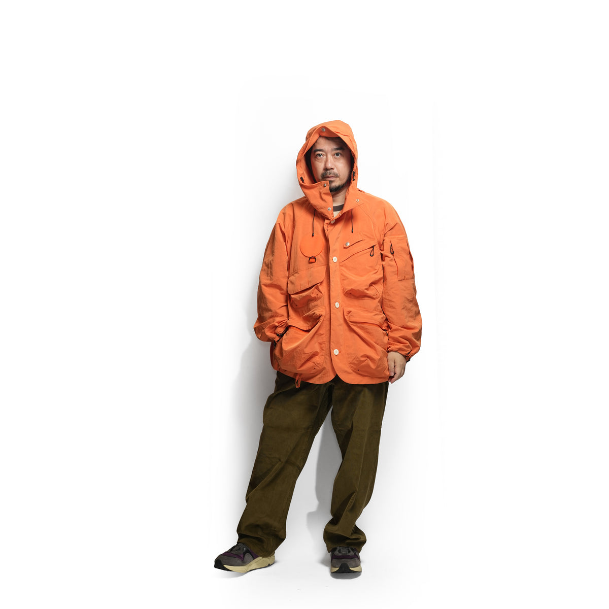 Field Hoodie Jacket – Orange | NORBIT