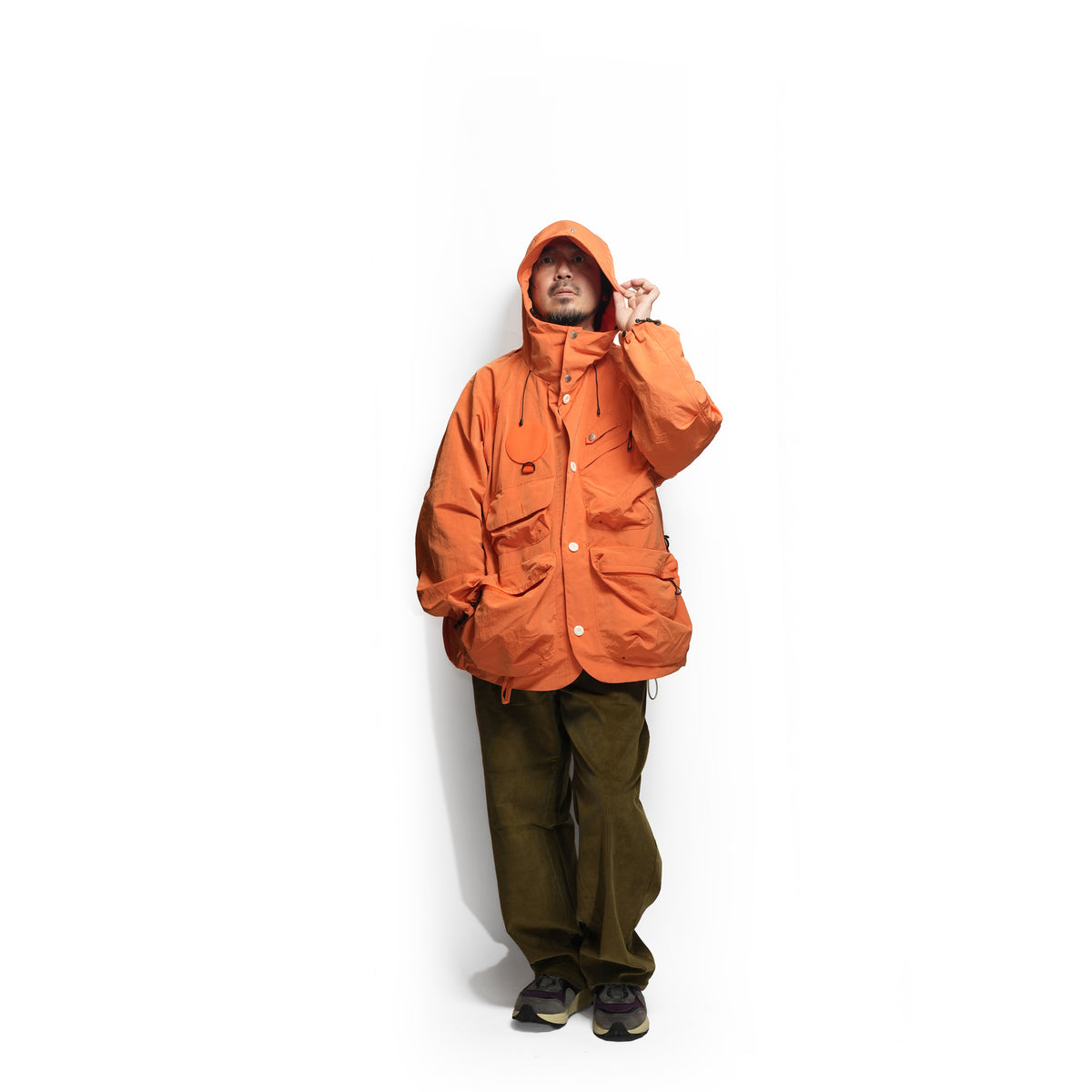 Field Hoodie Jacket – Orange | NORBIT