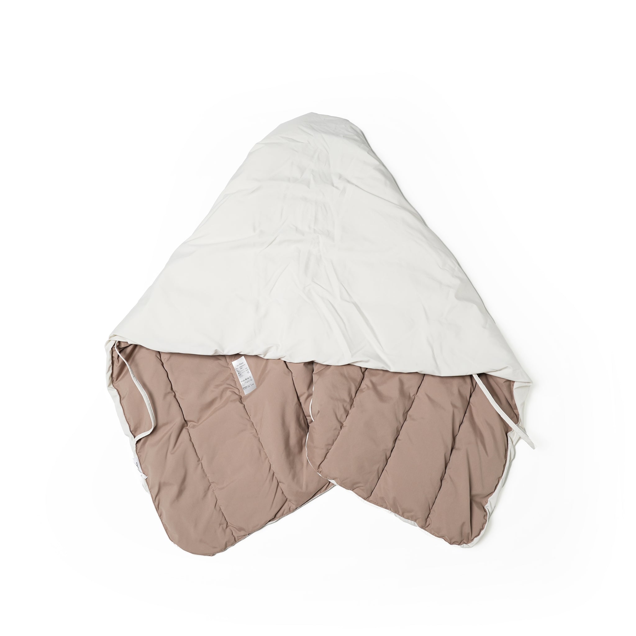 No:FEW23WAC5116c | Name:REVERSIBLE DOWN CAPE | Color:Beige×Ecru【MIFFEW_ミフュー】