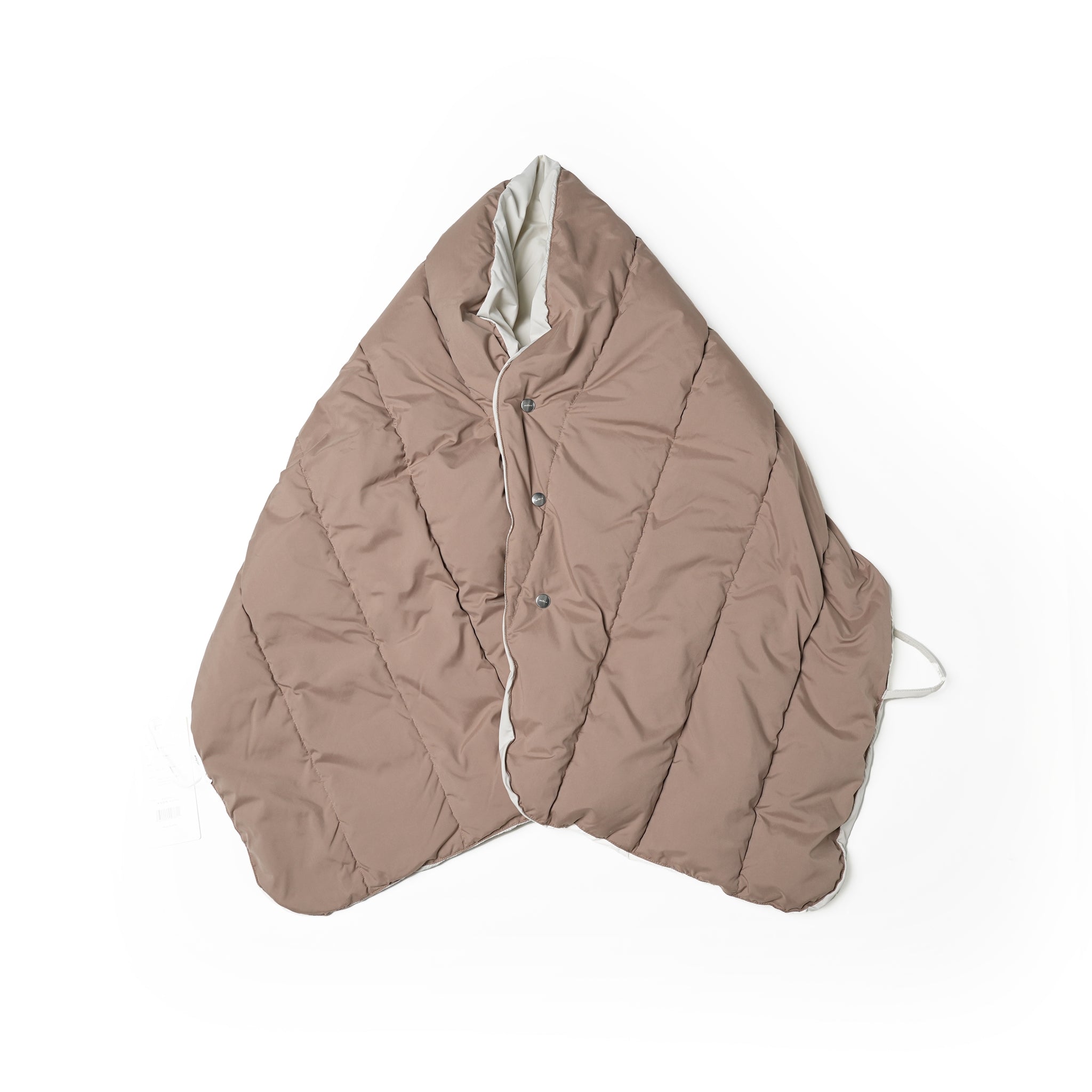 No:FEW23WAC5116c | Name:REVERSIBLE DOWN CAPE | Color:Beige×Ecru【MIFFEW_ミフュー】