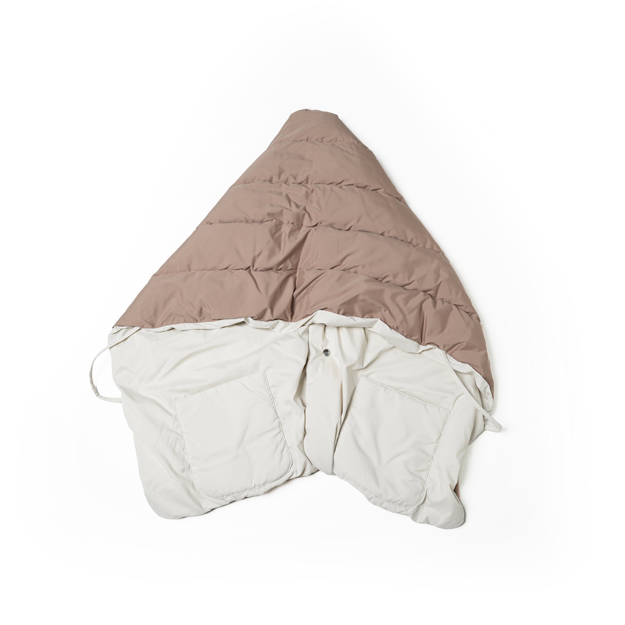 No:FEW23WAC5116c | Name:REVERSIBLE DOWN CAPE | Color:Beige×Ecru【MIFFEW_ミフュー】