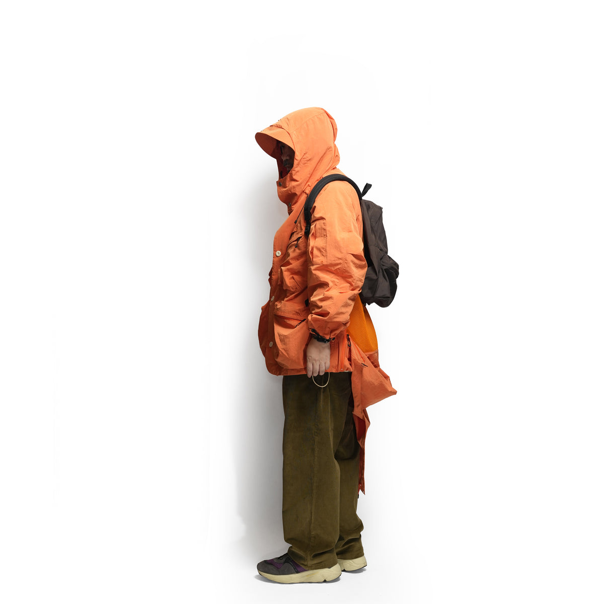 Field Hoodie Jacket – Orange | NORBIT