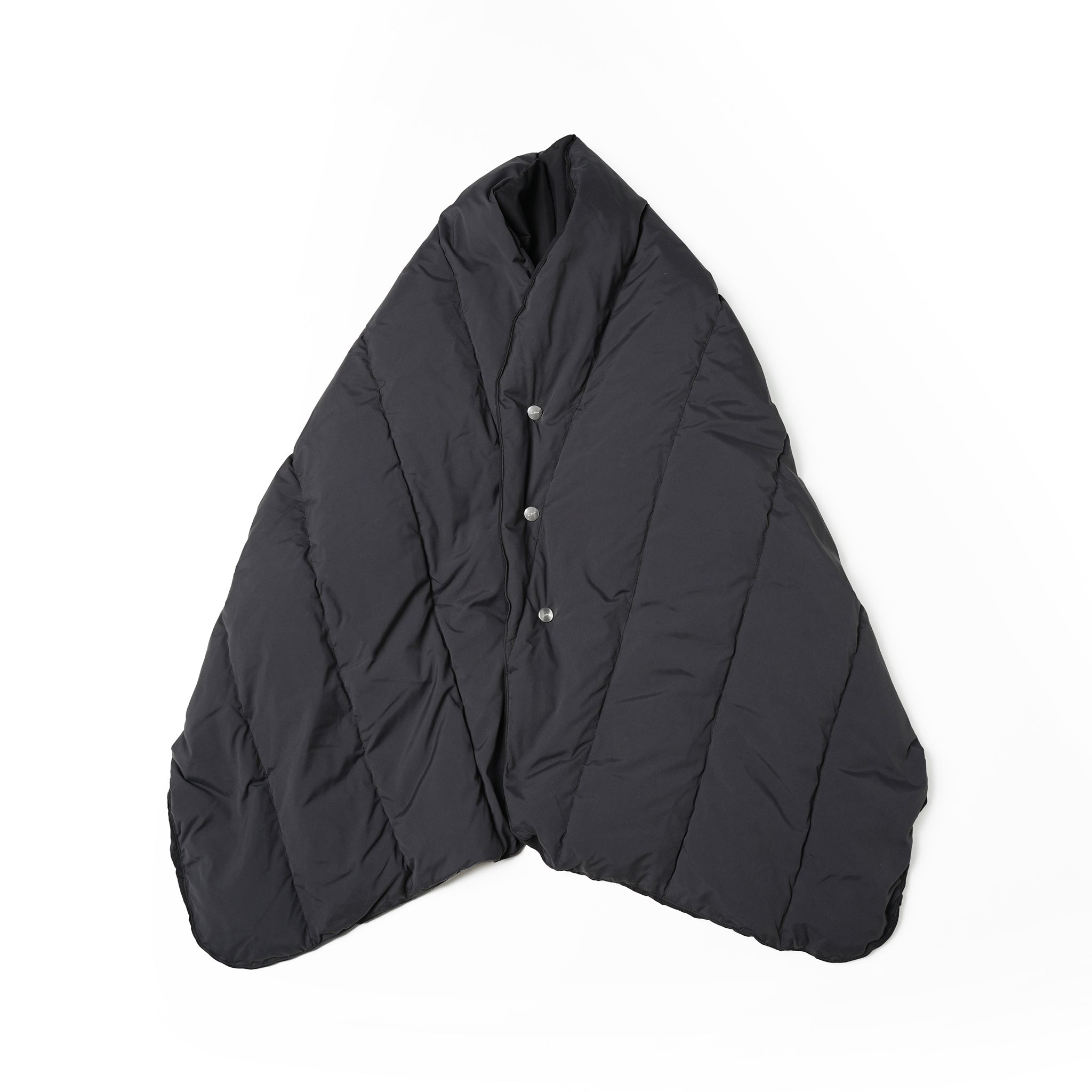 No:FEW23WAC5116a | Name:REVERSIBLE DOWN CAPE | Color:Black【MIFFEW_ミフュー】