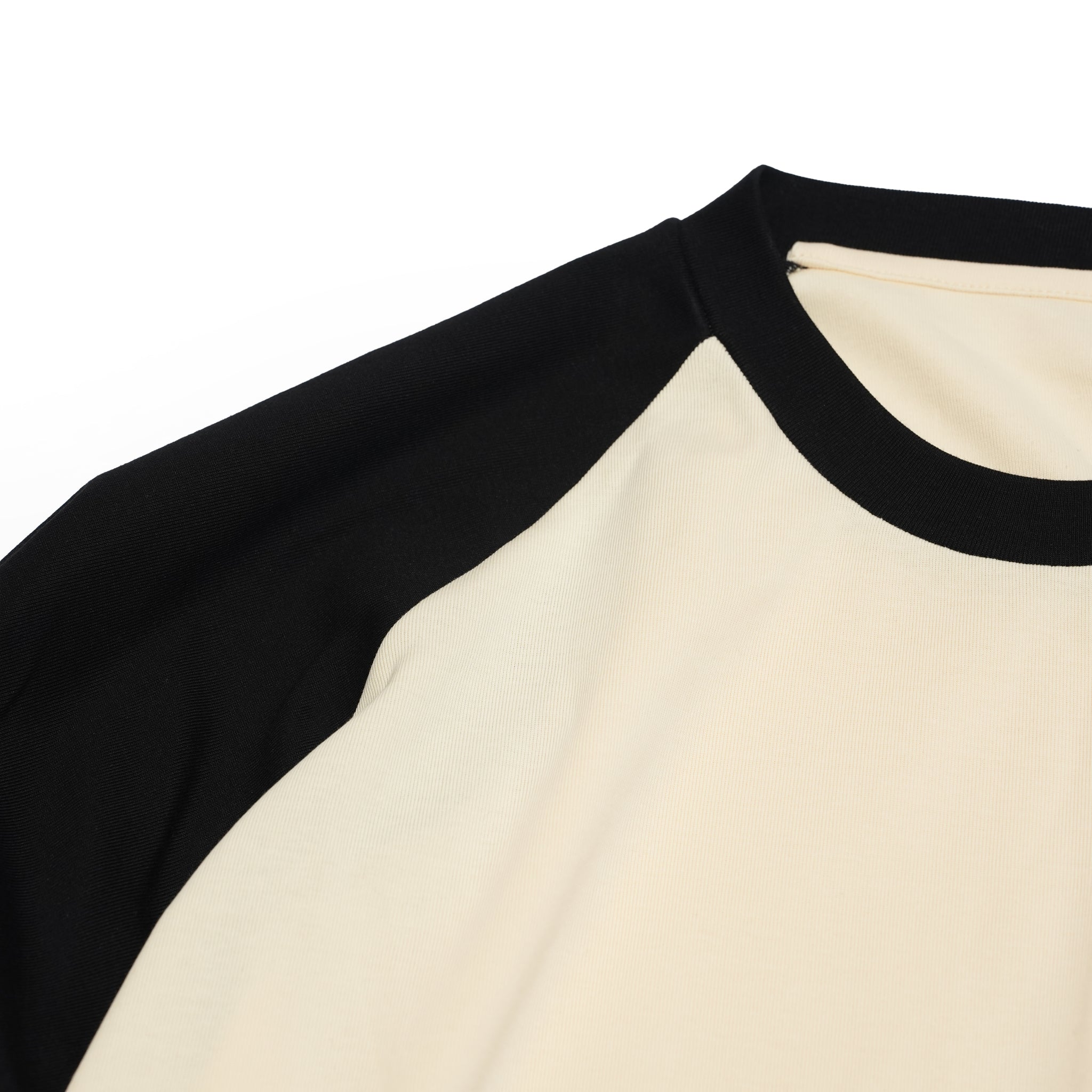 GMLR | Raglan Layered Long-Sleeve T-Shirt – Black | GAMELRA