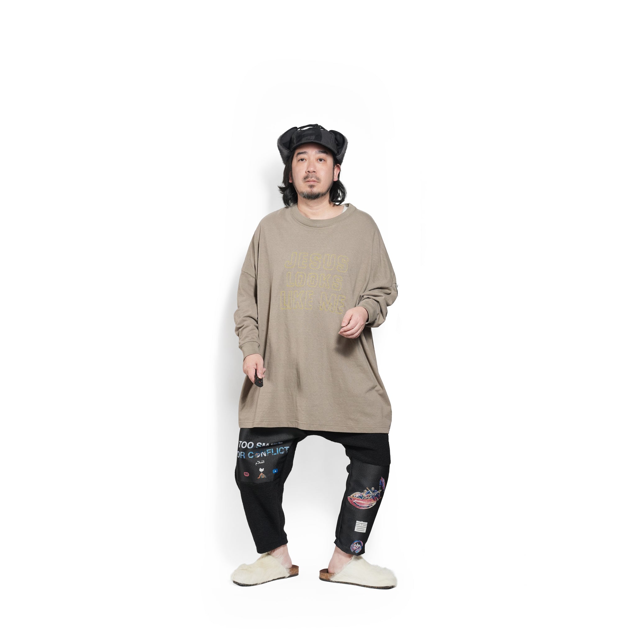 VSJQ Mix Wide Pants – Black | STOF | 入荷予定アイテム