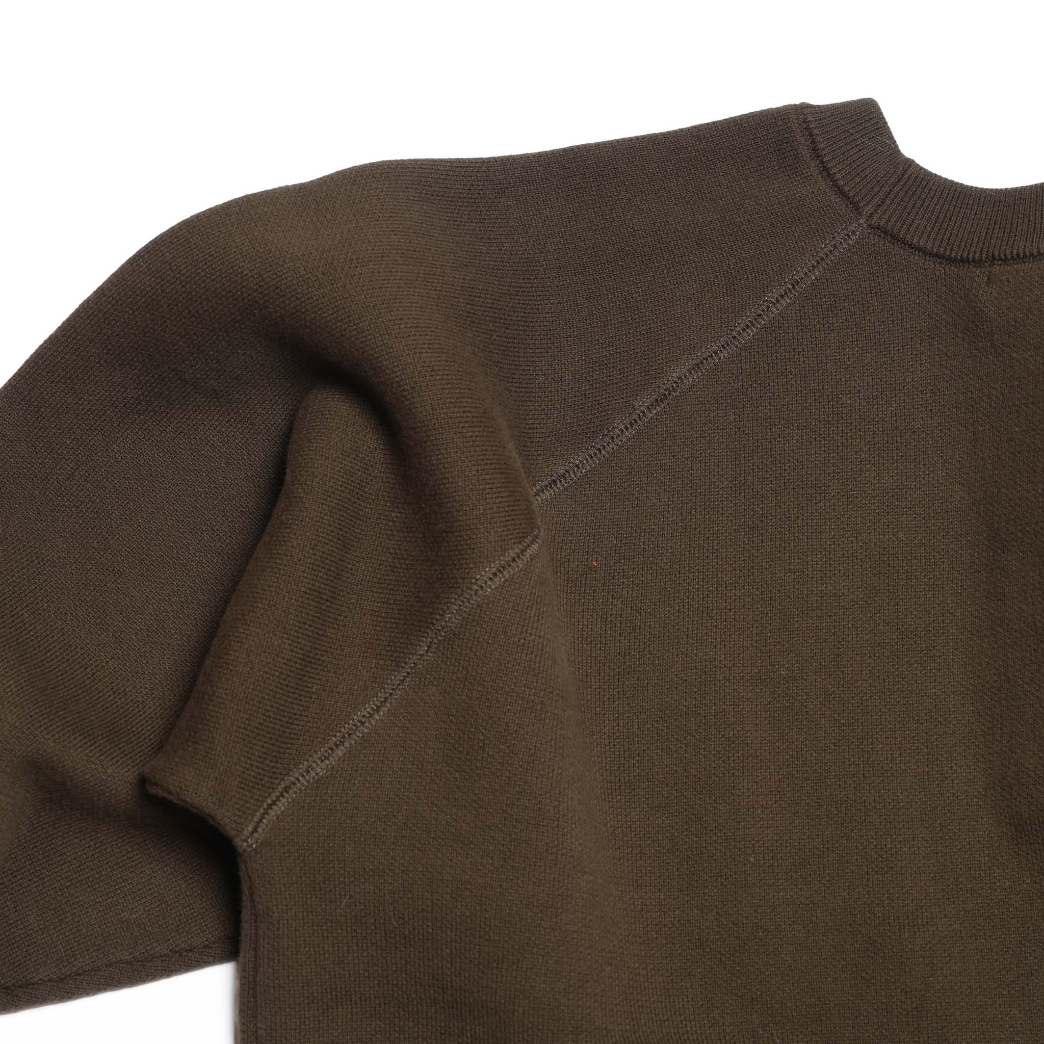 K2611204 | ACTUALLY CREW | 02-DARK OLIVE |【NASNGWAM_ナスングワム】