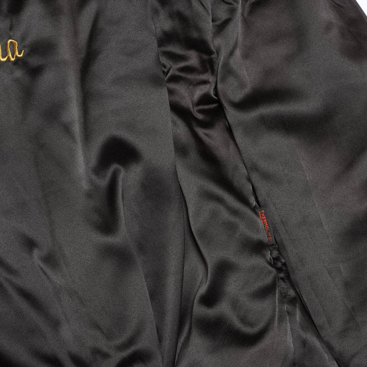 Germany Souvenir Jacket – Black Velour / Thermolite Lining | THRIFTY LOOK