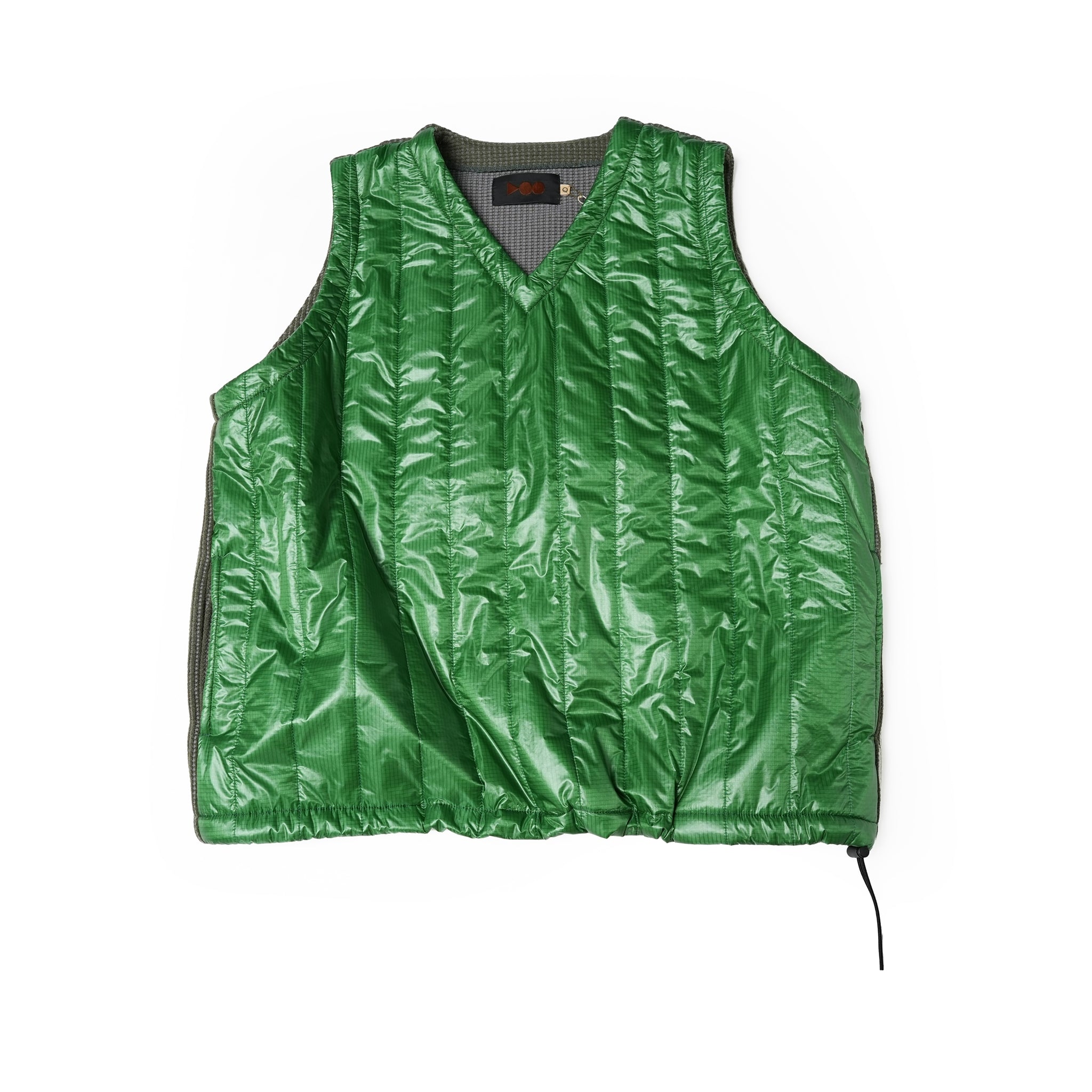 VOO-1142 | Ost QUILT VEST | Color:Green/Coffee/Black【VOO_ヴォー】