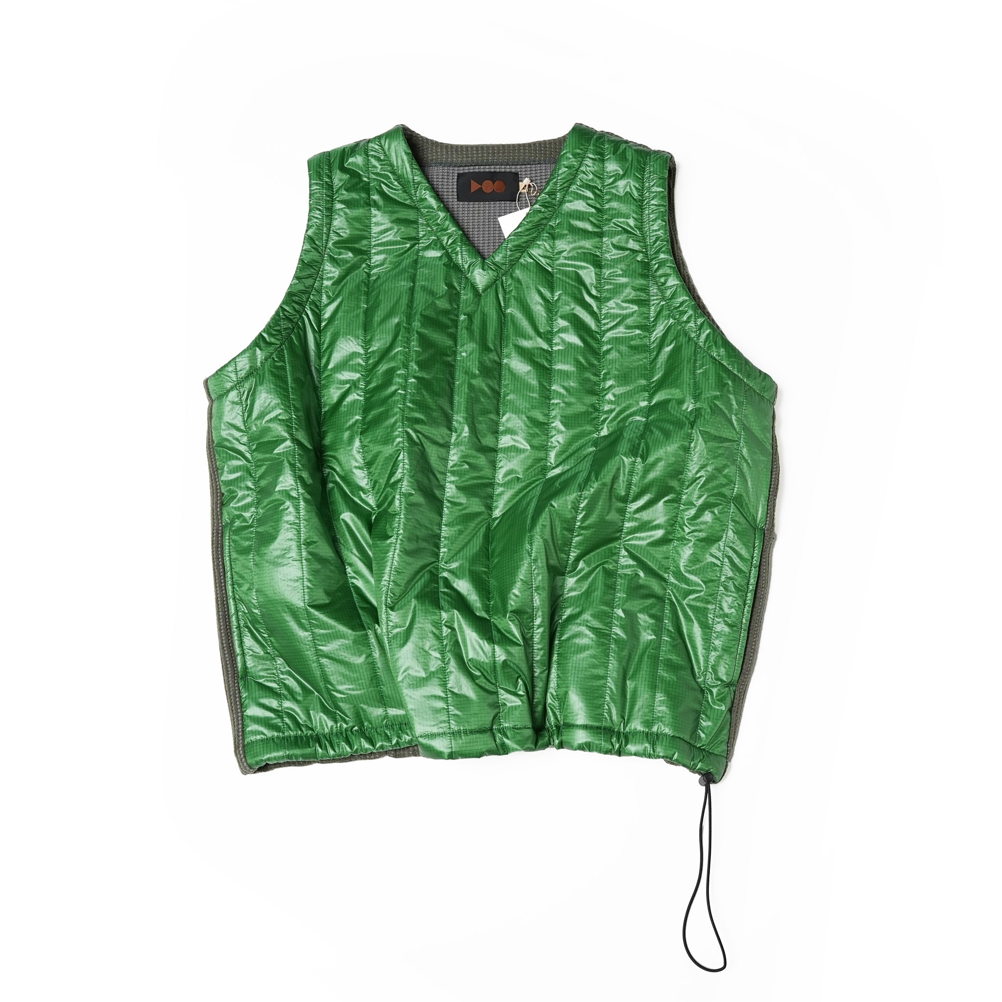VOO-1142 | Ost QUILT VEST | Color:Green/Coffee/Black【VOO_ヴォー】