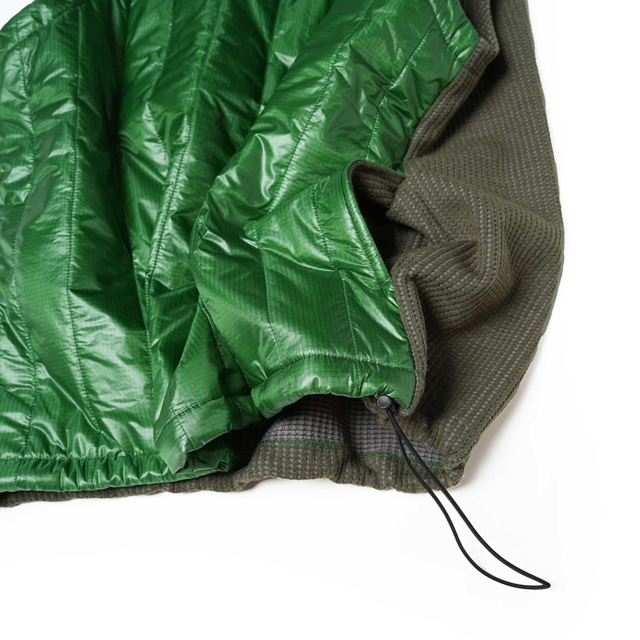 VOO-1142 | Ost QUILT VEST | Color:Green/Coffee/Black【VOO_ヴォー】