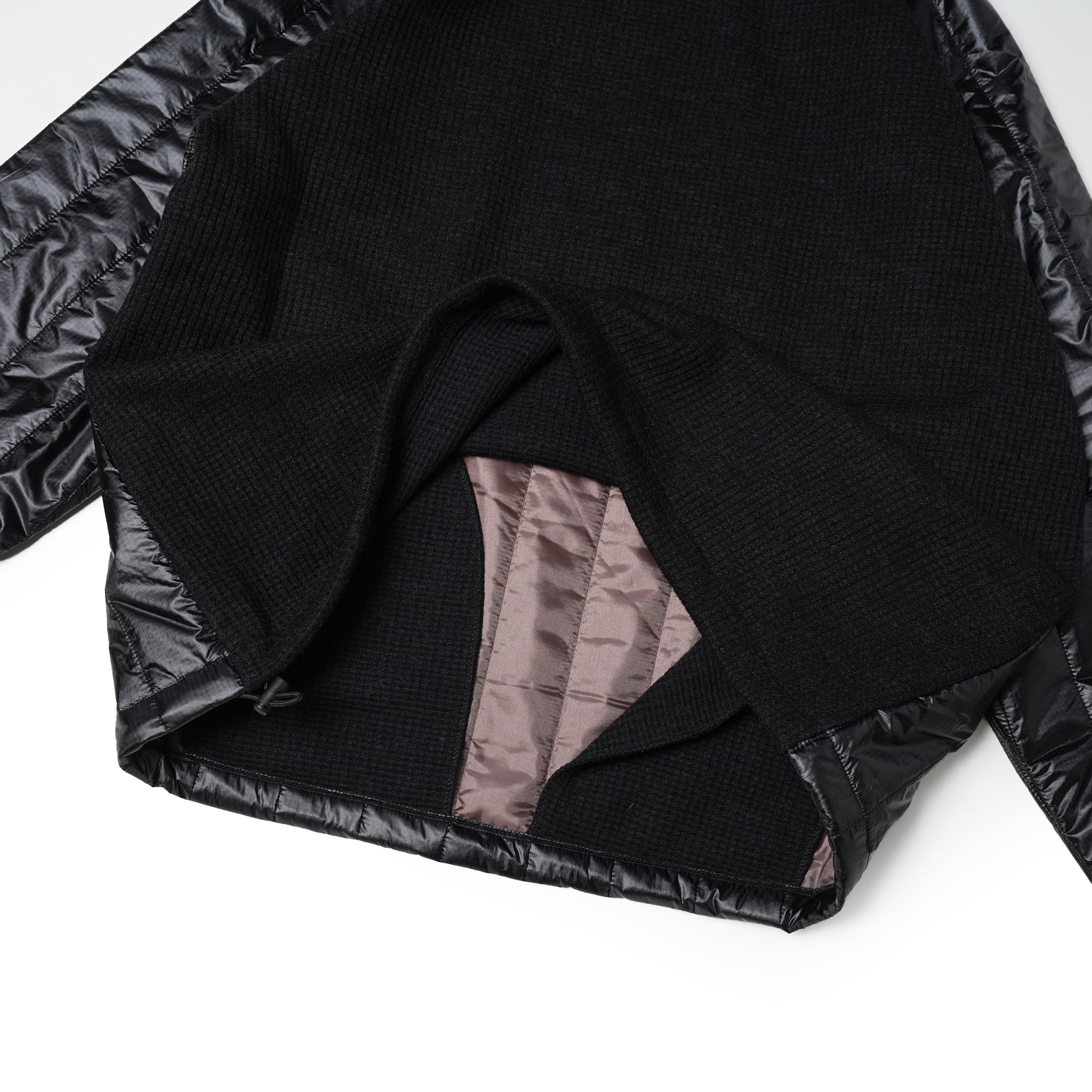 VOO-1143 | Ost QUILT HOODY | Color:Green/Coffee/Black【VOO_ヴォー】