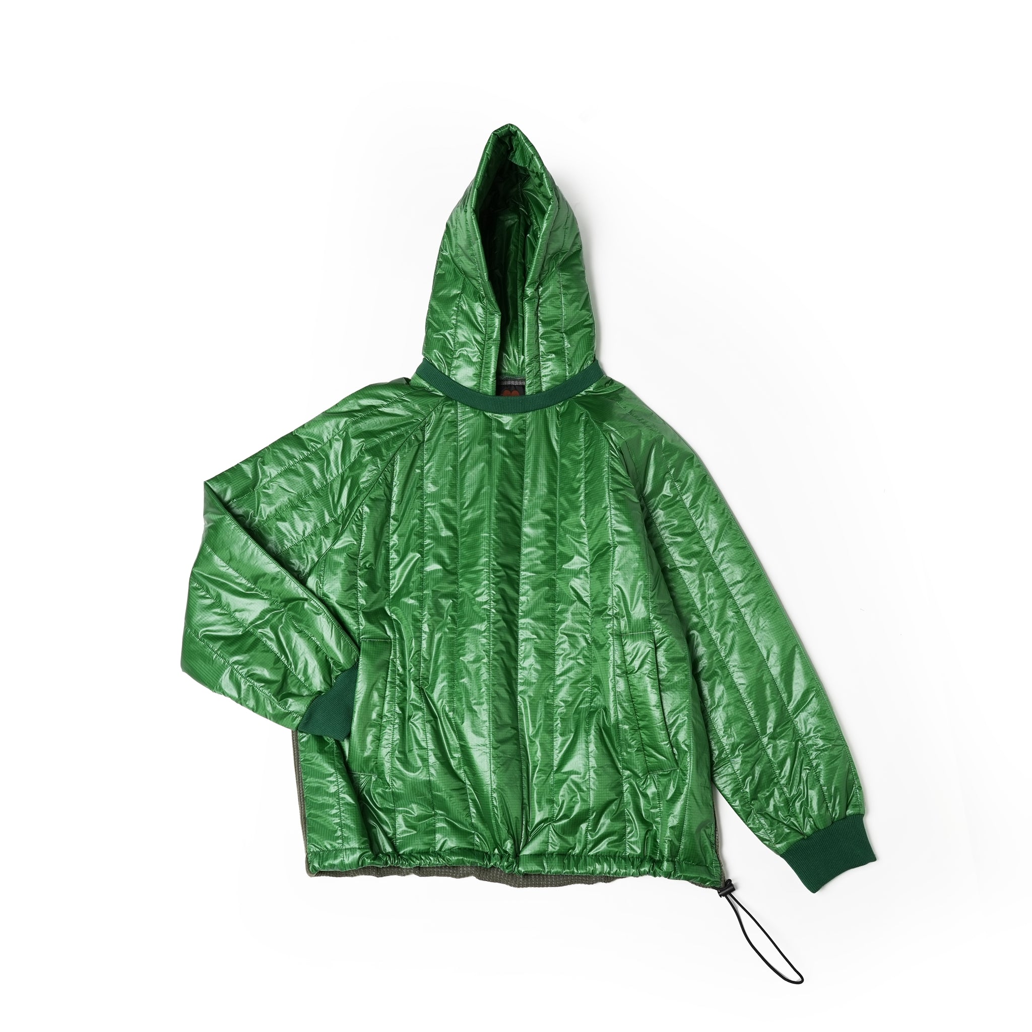 VOO-1143 | Ost QUILT HOODY | Color:Green/Coffee/Black【VOO_ヴォー】