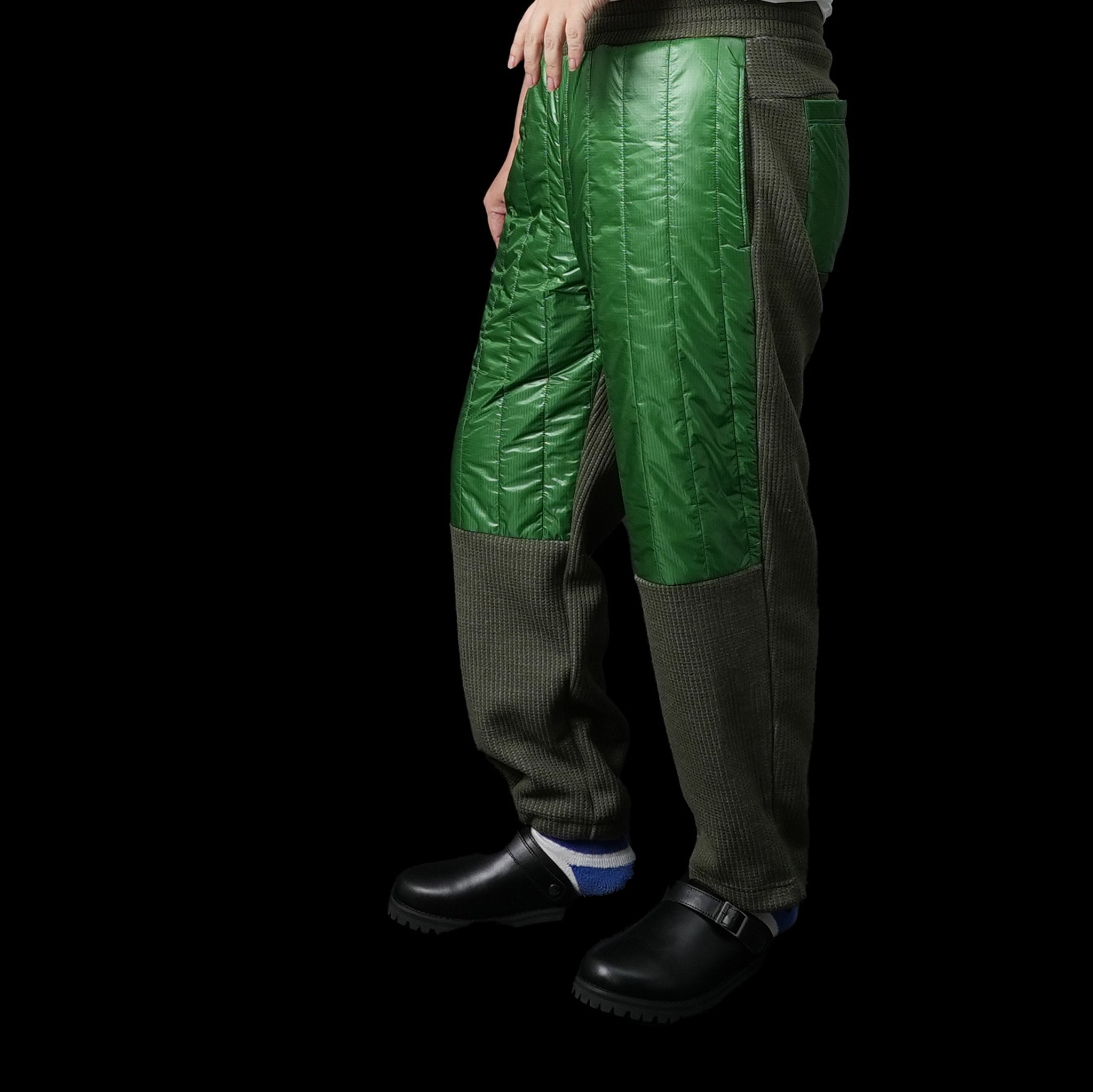 No:VOO-1144 | Name:Ost QUILT EZ | Color:Green/Coffee/Black【VOO_ヴォー】
