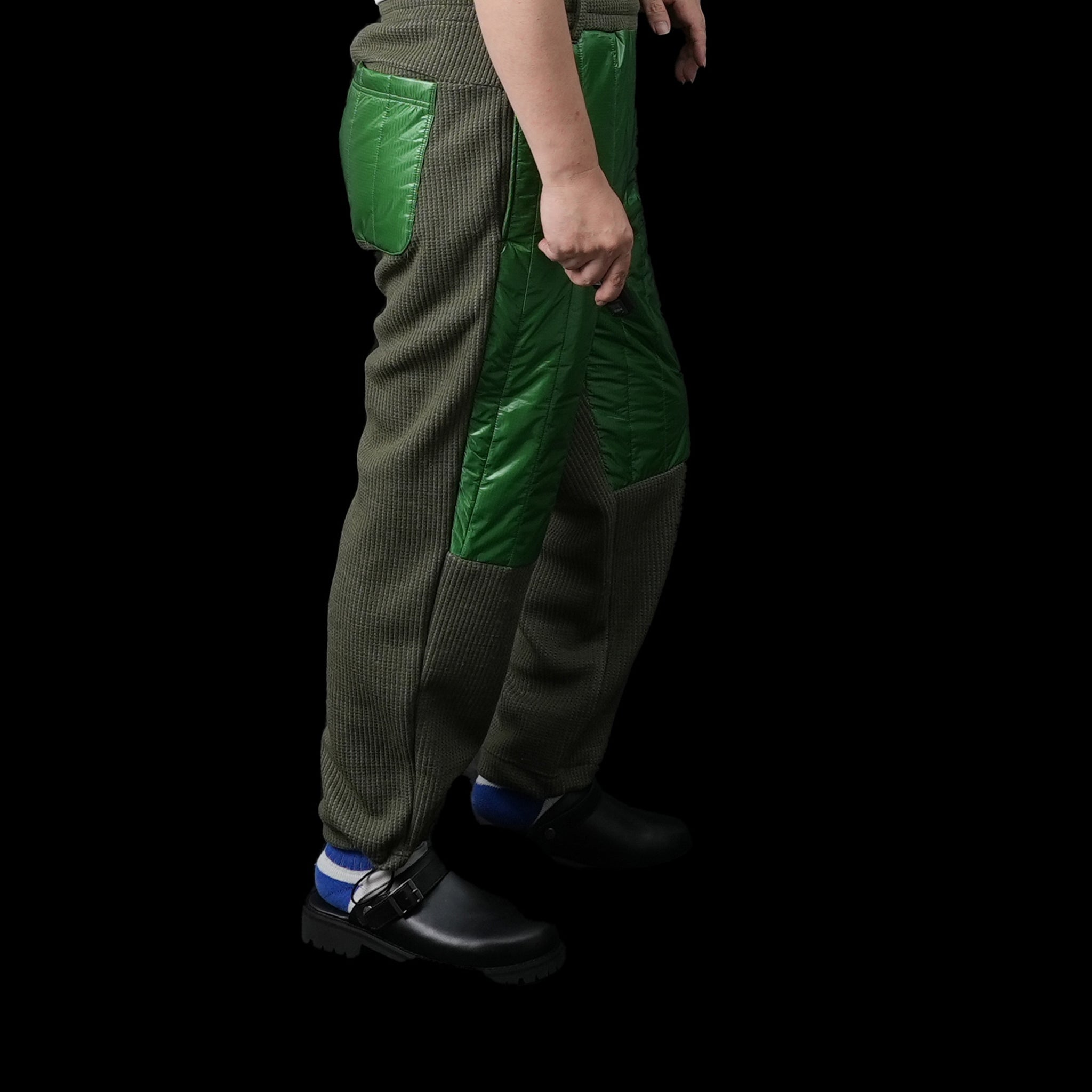 No:VOO-1144 | Name:Ost QUILT EZ | Color:Green/Coffee/Black【VOO_ヴォー】
