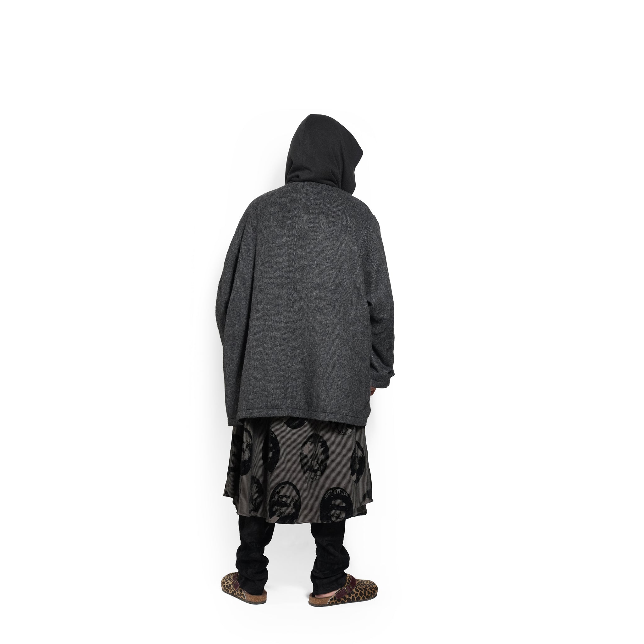 Anarchy Shawl Short Coat – Black | STOF | 入荷予定アイテム