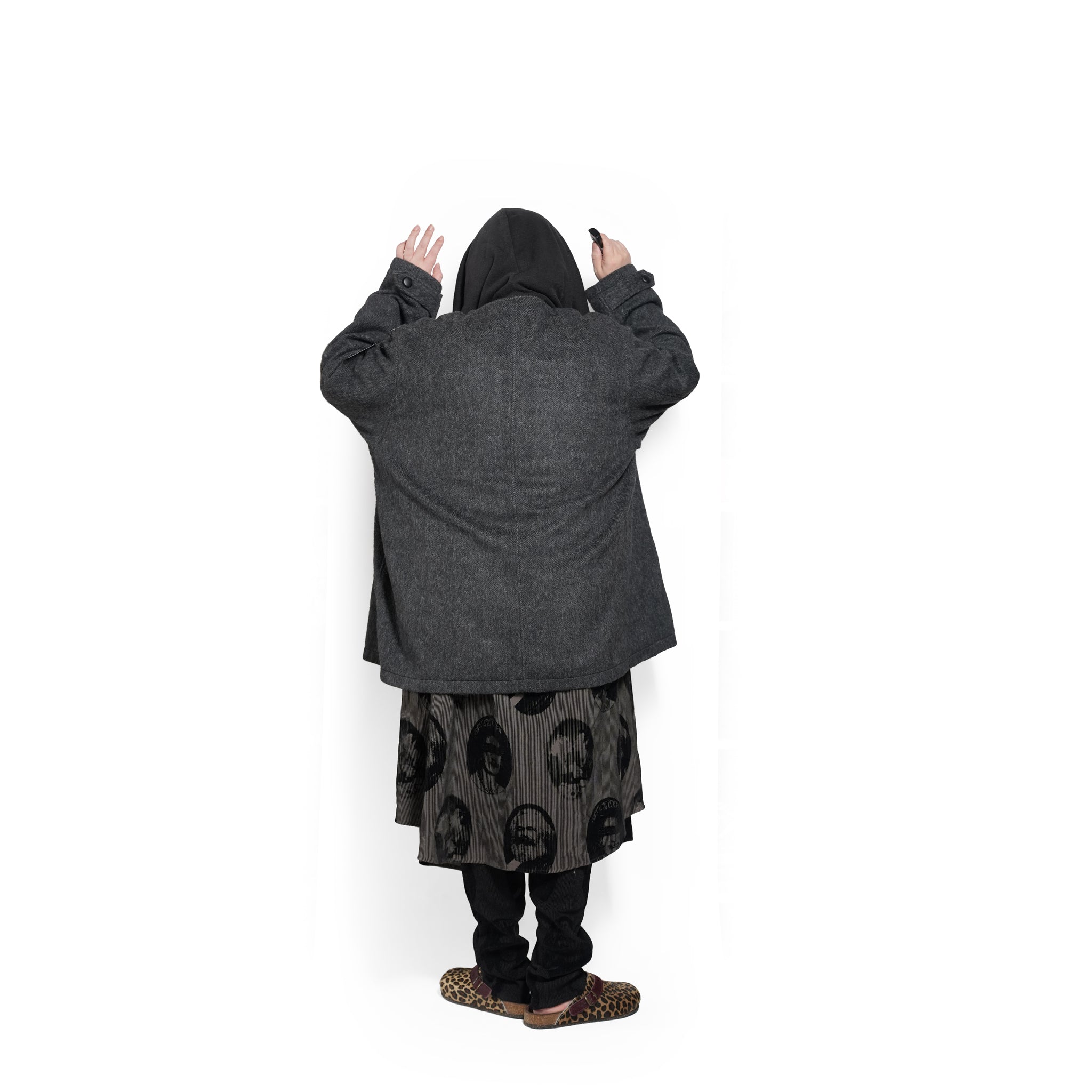 Anarchy Shawl Short Coat – Black | STOF | 入荷予定アイテム
