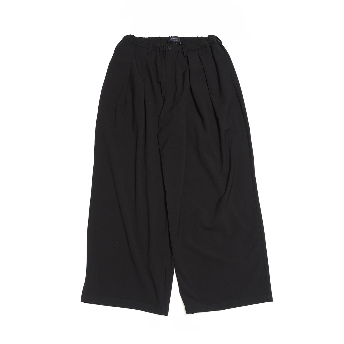 Wide Slacks – Black | MODEM DESIGN