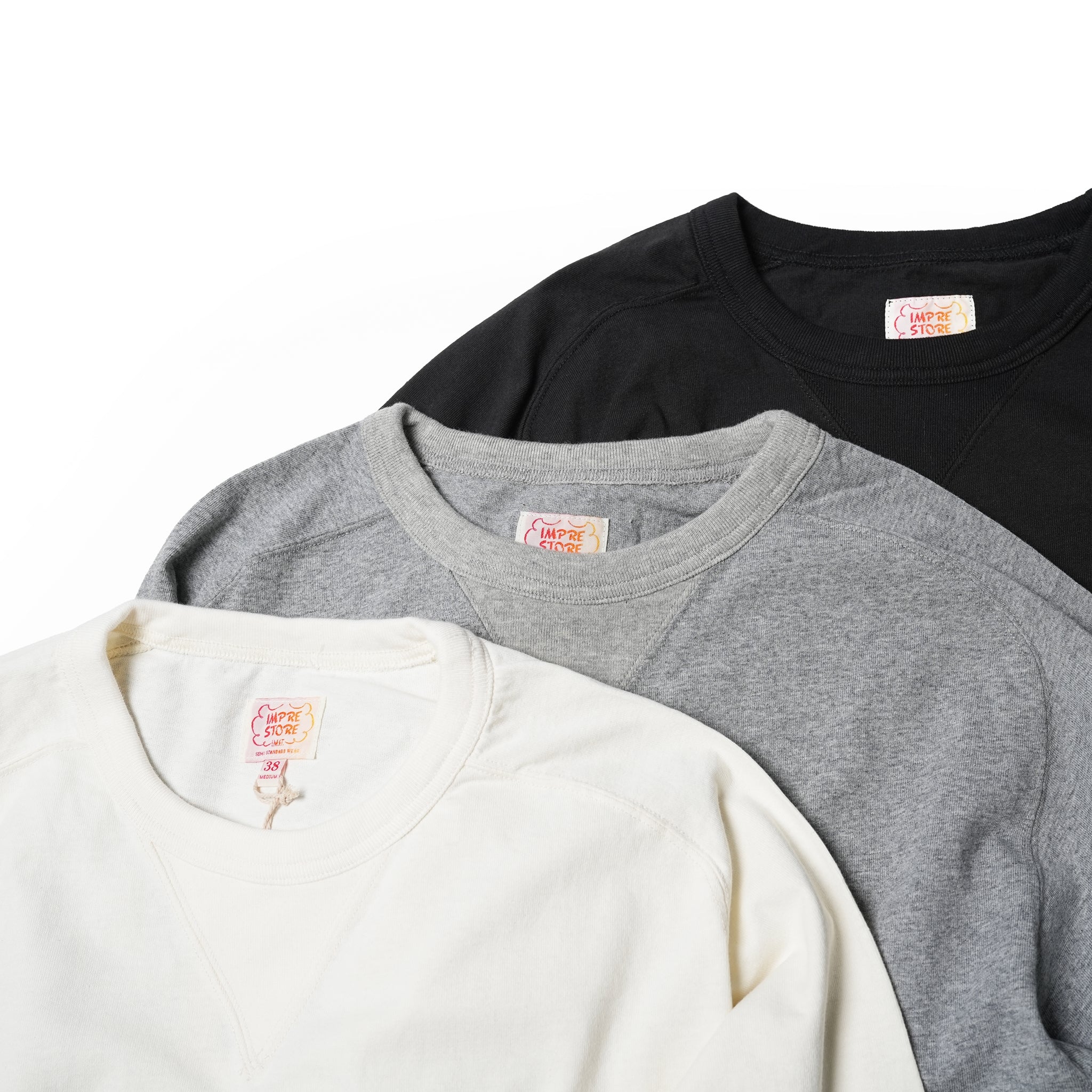 No:CZ-ImSt-219 | Name:Freedom Longsleeved T | Color:White/Gray/Black【IMPRESTORE_インプレストア】【NASNGWAM_ナスングワム】