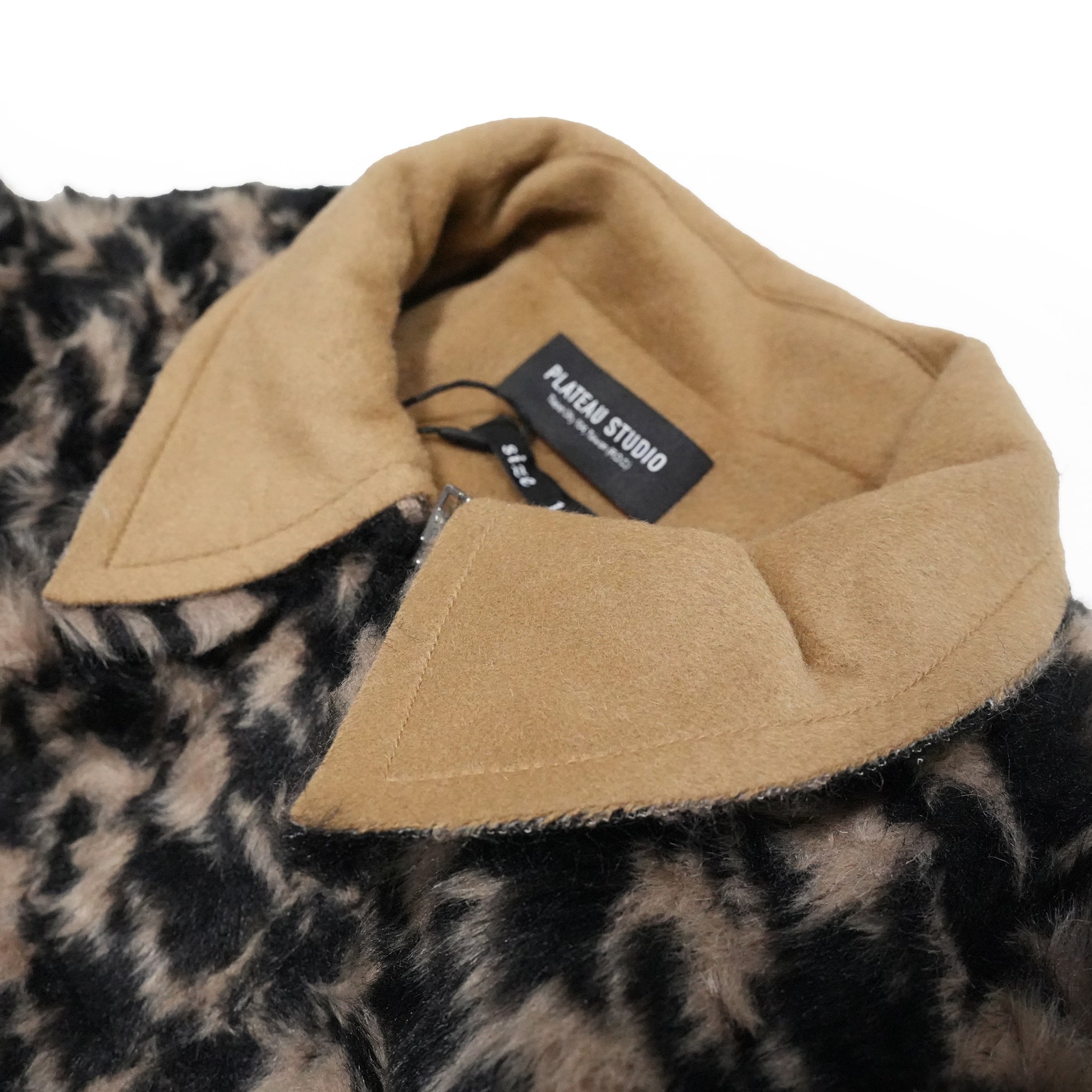 No:#pw23j05 | Name:monster blouson | Color:Brown Black【PLATEAU STUDIO_プラトー スタジオ】