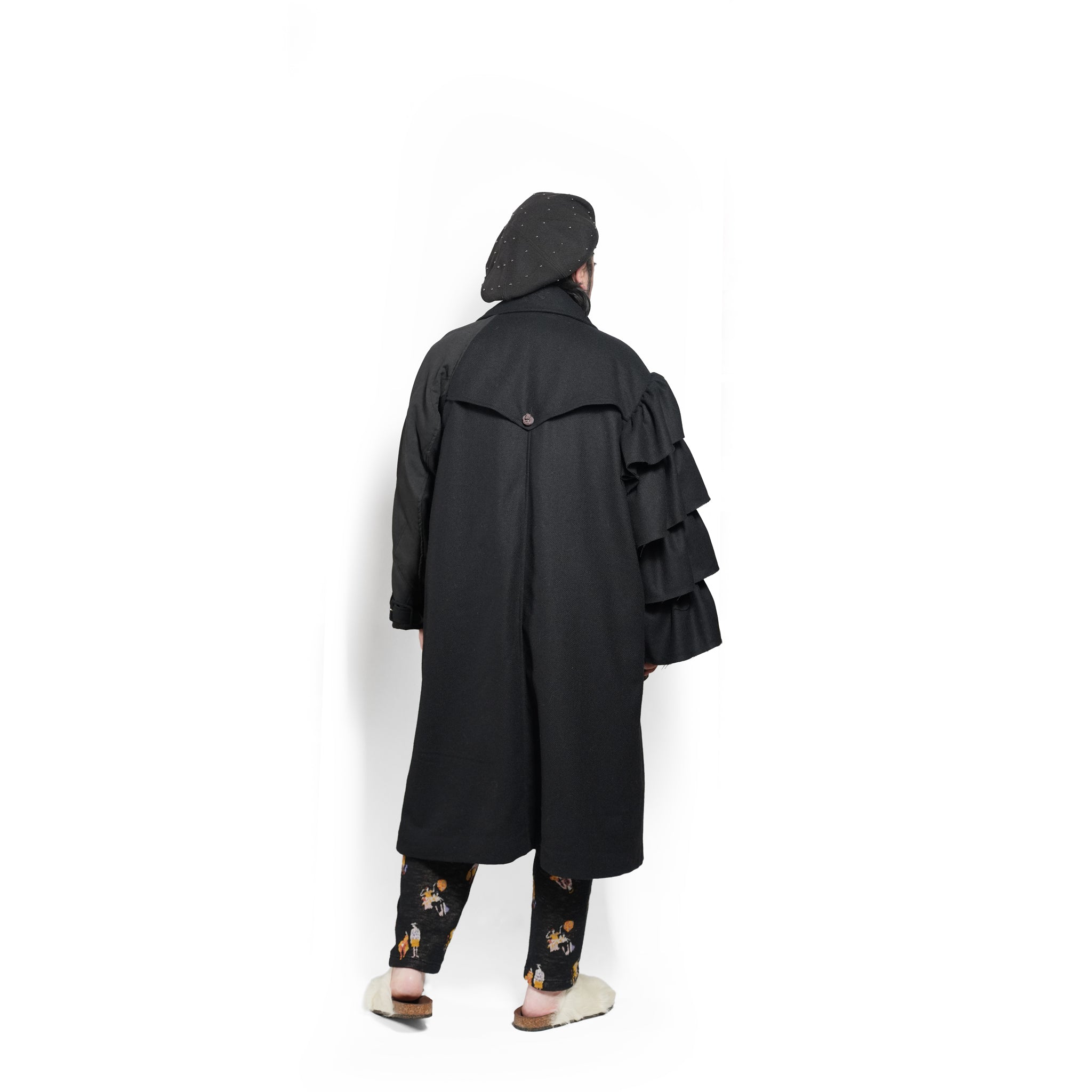 Dreamin' Mix Wide Coat – Black | BEDSIDEDRAMA | 入荷予定アイテム