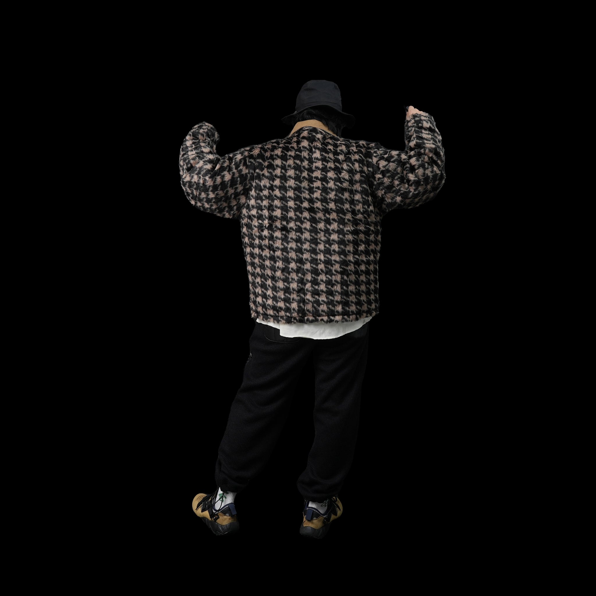 No:#pw23j05 | Name:monster blouson | Color:Brown Black【PLATEAU STUDIO_プラトー スタジオ】