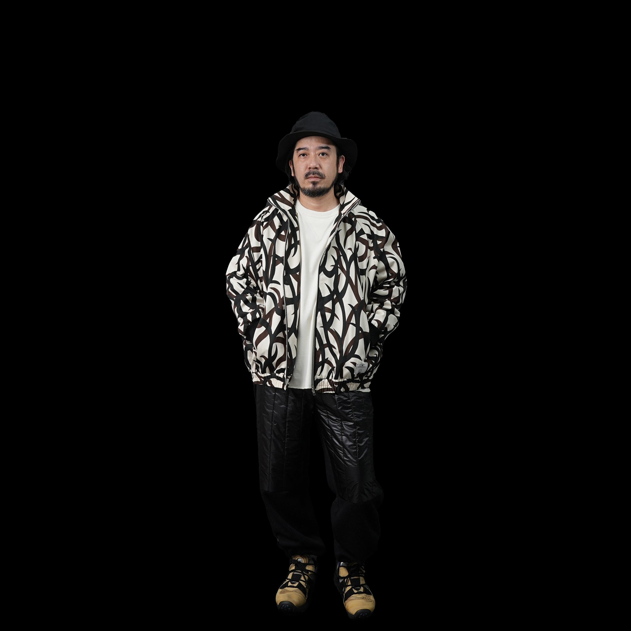 No:efnot-04 | Name: Tribal Camouflage Jaket| Color:Tribal Camo | Size:Free【EFFECTEN_エフェクテン】