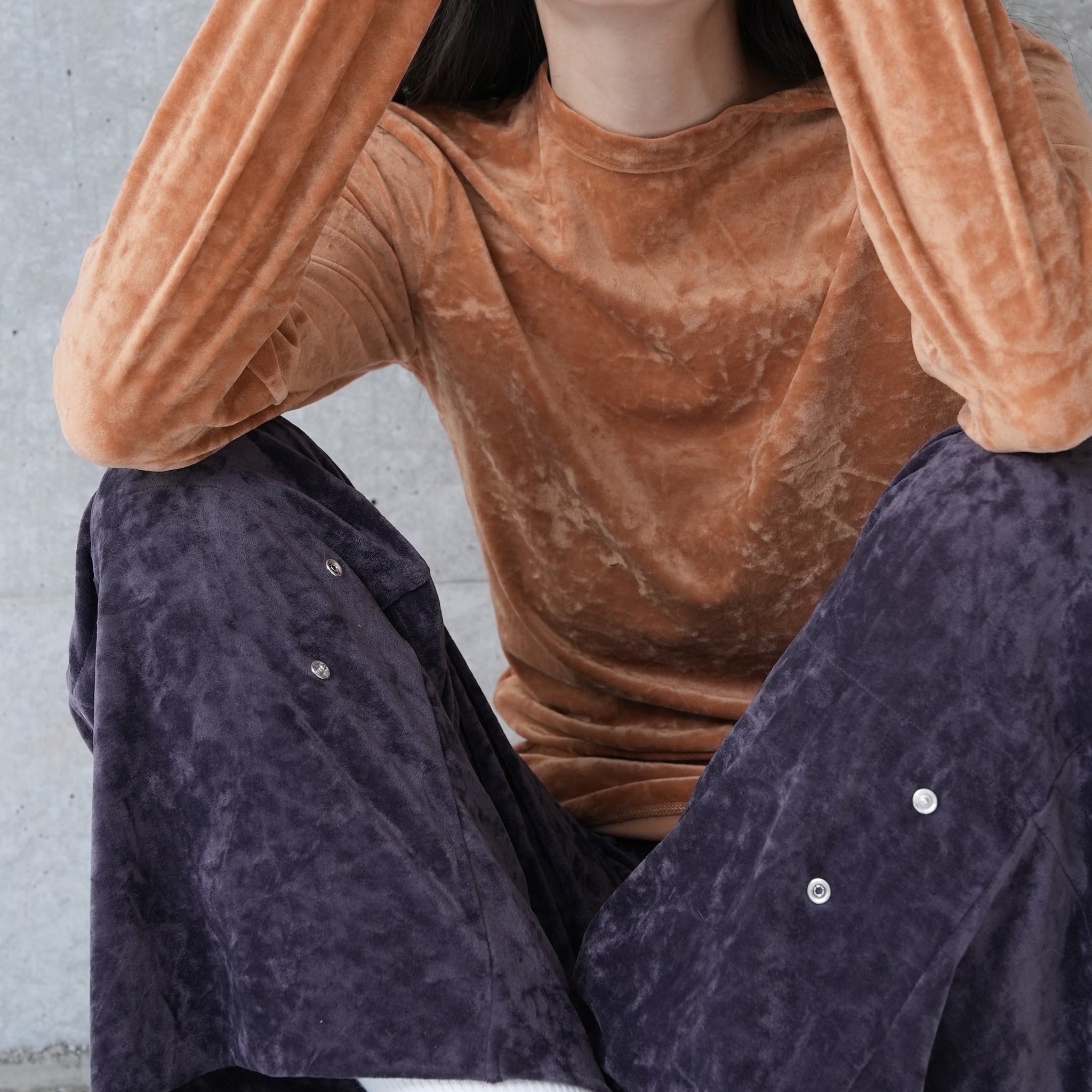 DOT PANTS | Color_Teracotta/Charcoal/Gray | No_252-436【CaRouseLamBRa_ケラウズランブラ】