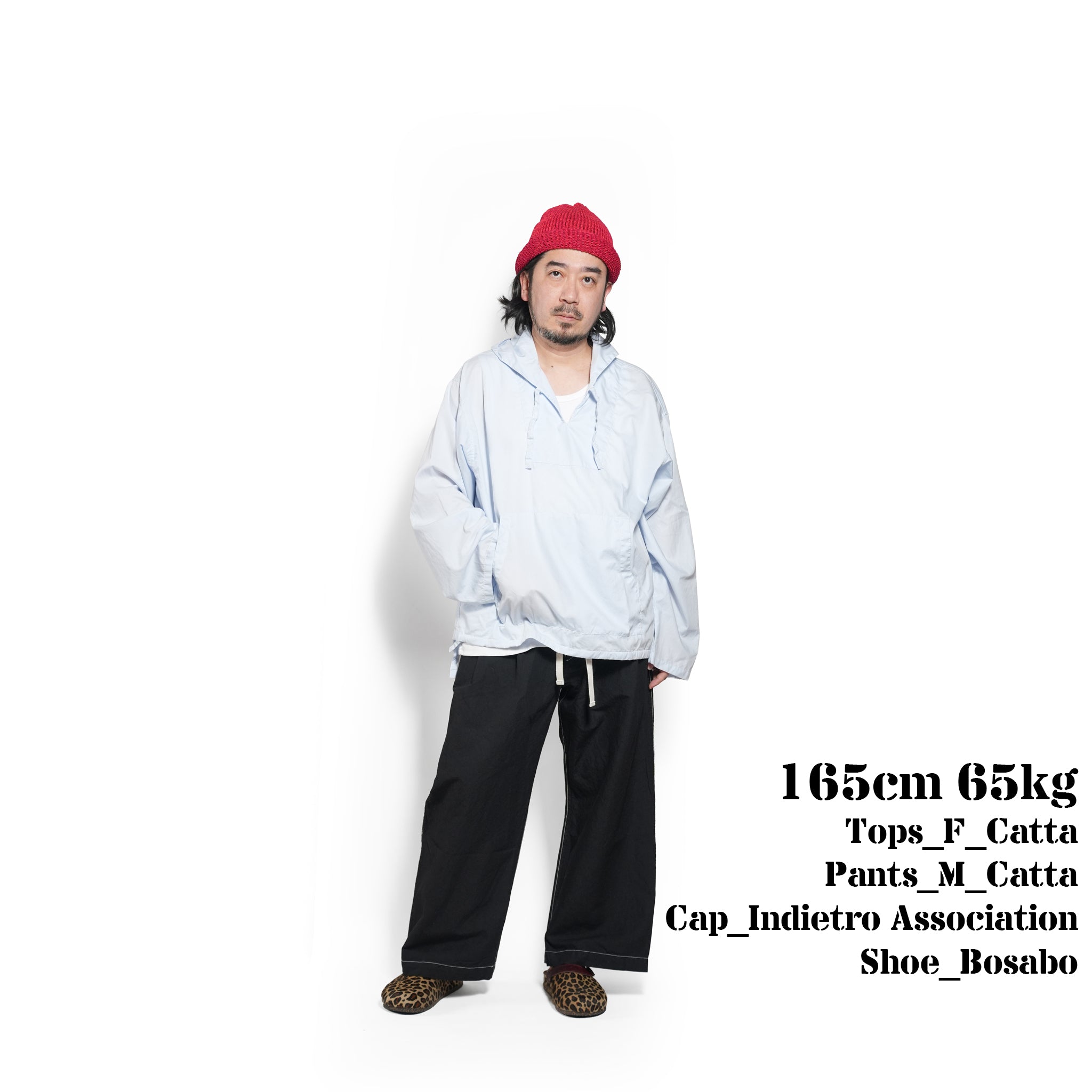SHIRT PARKA- DYED BROAD – Blue | CATTA SHIRTS
