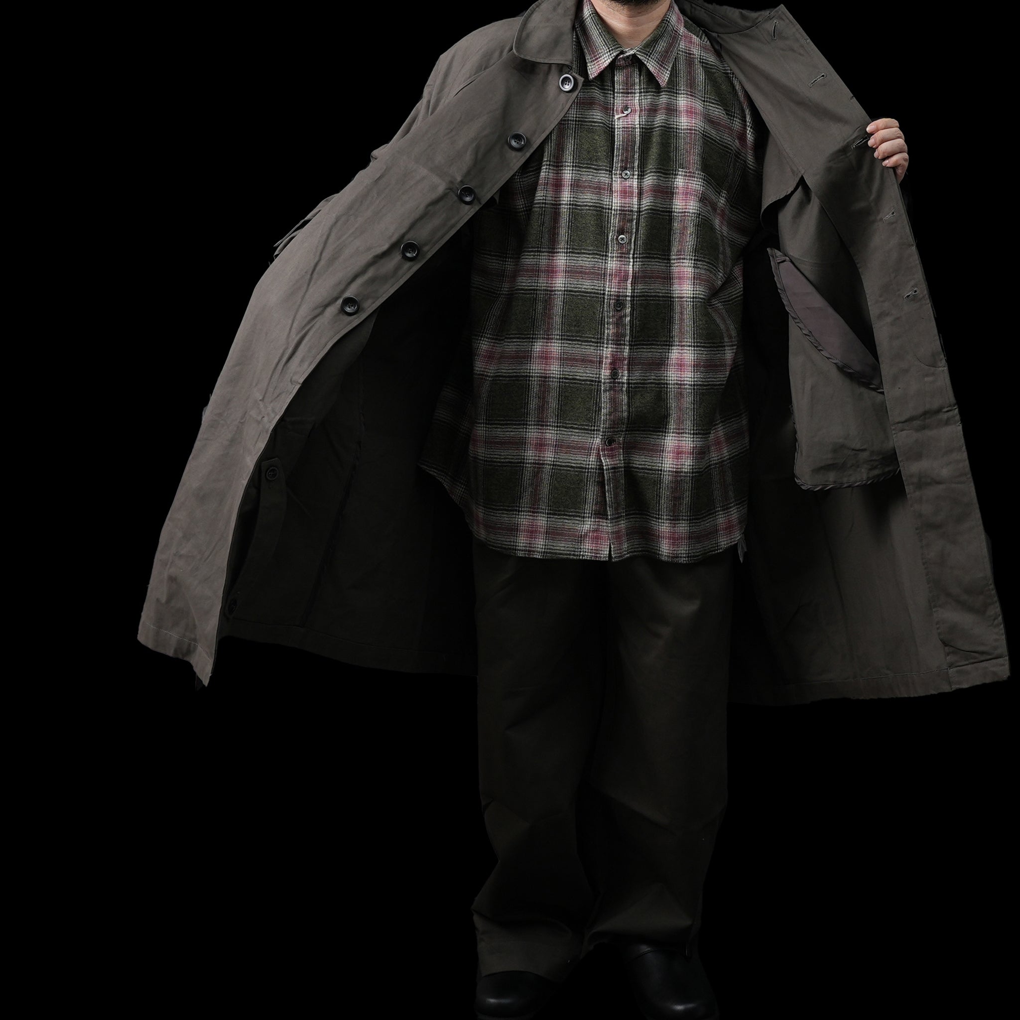 No:KLM23FJK1085 | Name:HOMMY | Color:Beige/Charcoal/Khaki【KELEN MEN_ケレン】