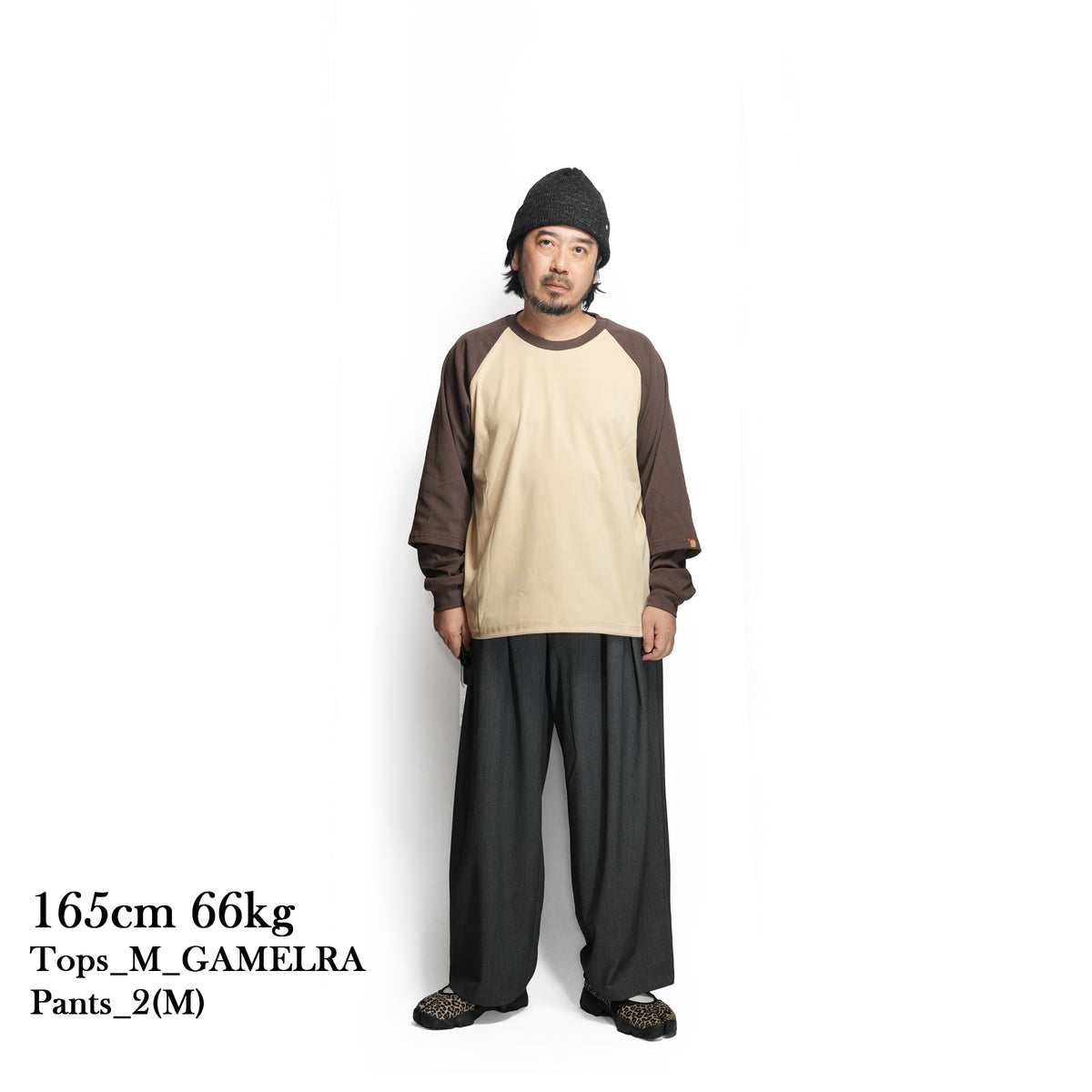 Wide Slacks – Gray | MODEM DESIGN